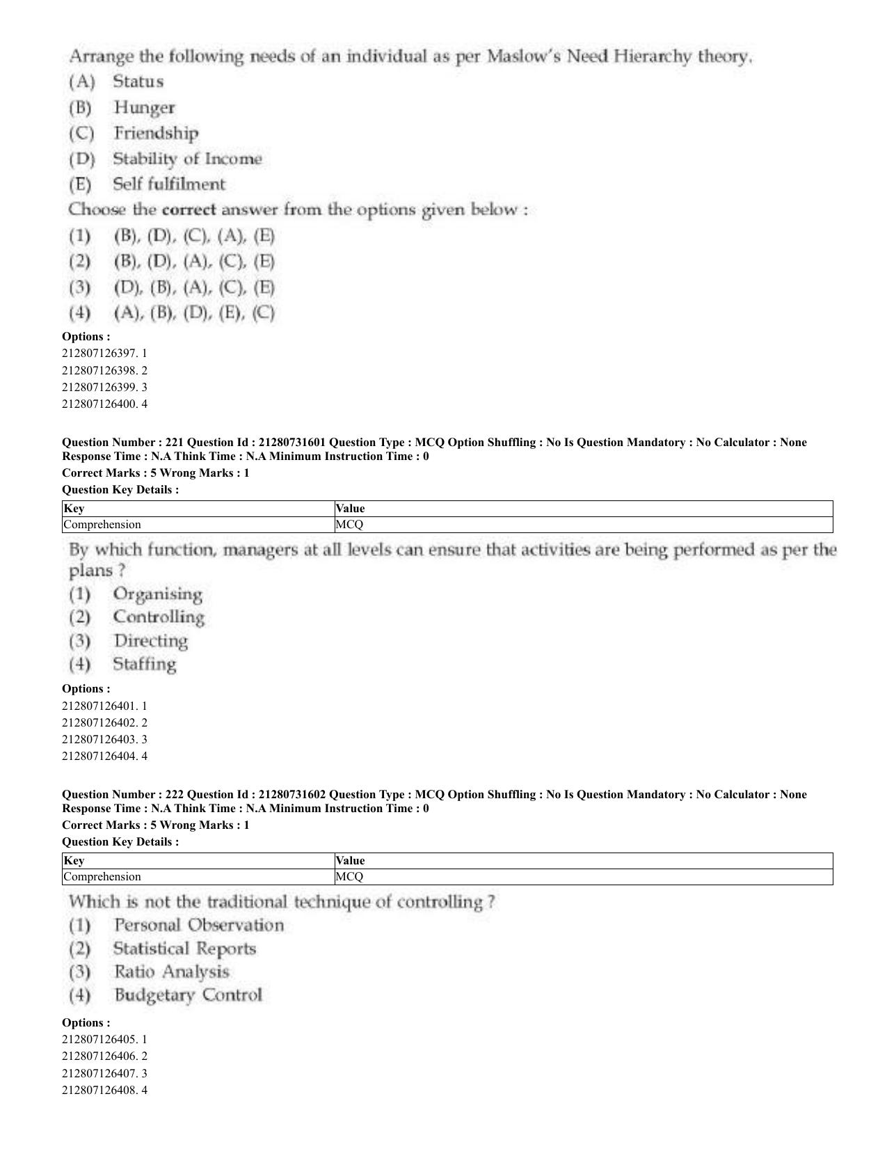 CUET 2023 English Bengali Shift 3 Question Papers - Page 116