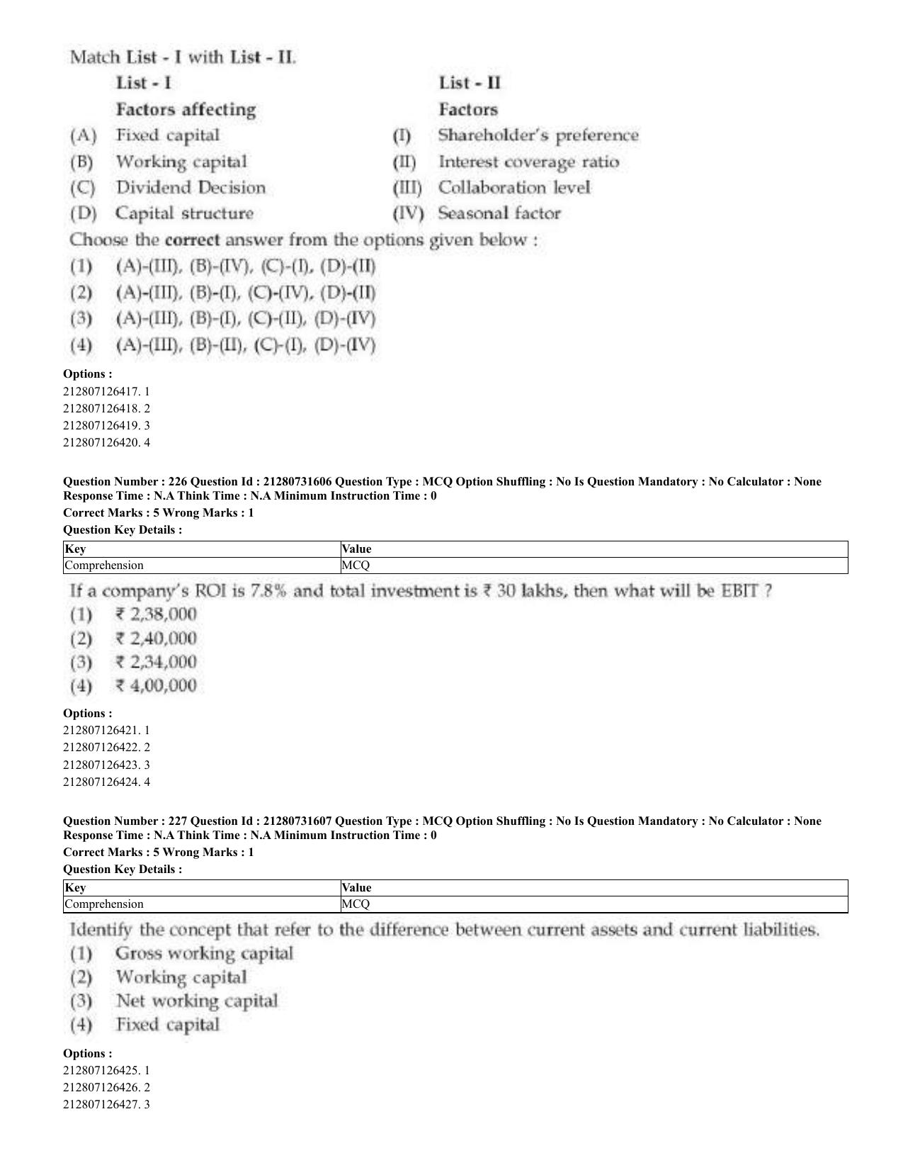 CUET 2023 English Bengali Shift 3 Question Papers - Page 118