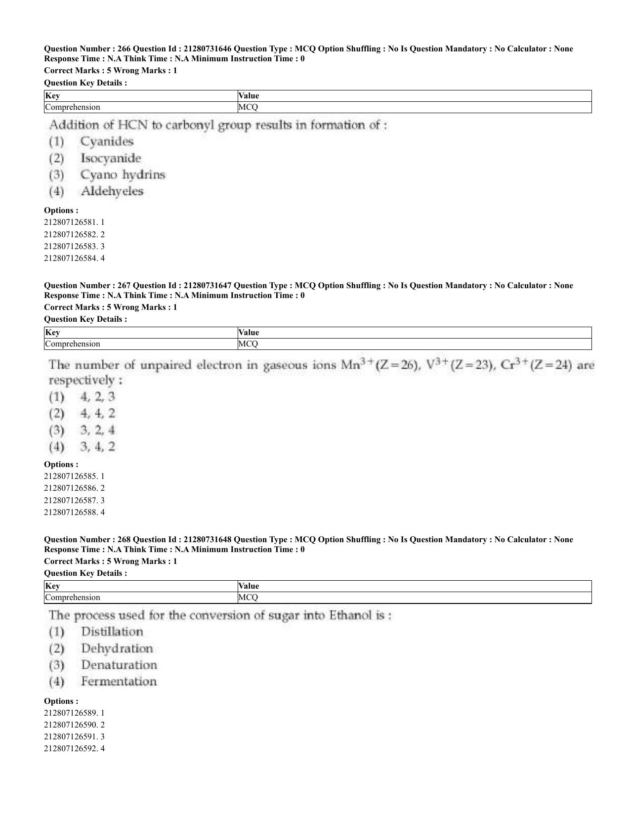 CUET 2023 English Bengali Shift 3 Question Papers - Page 135