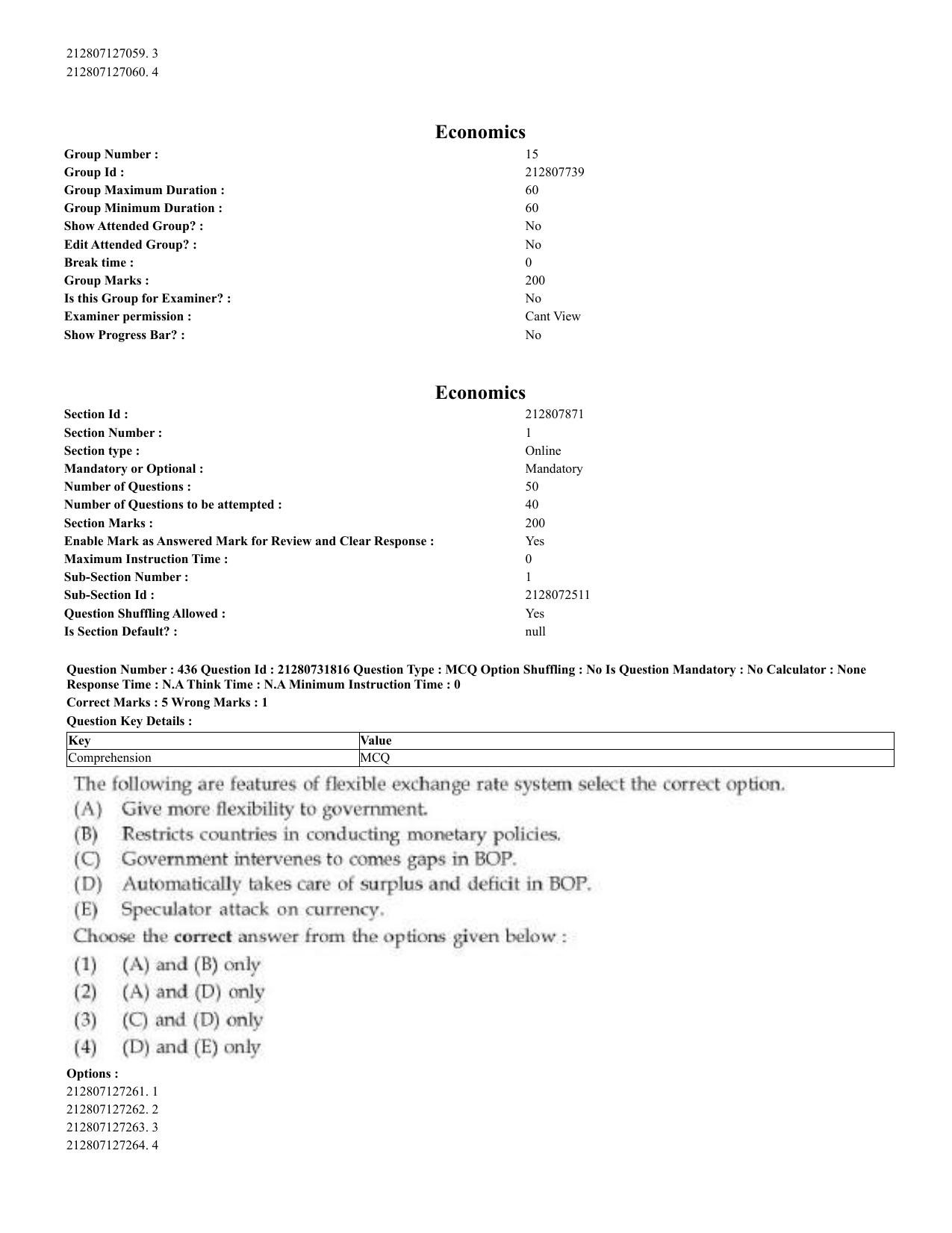 CUET 2023 English Bengali Shift 3 Question Papers - Page 221