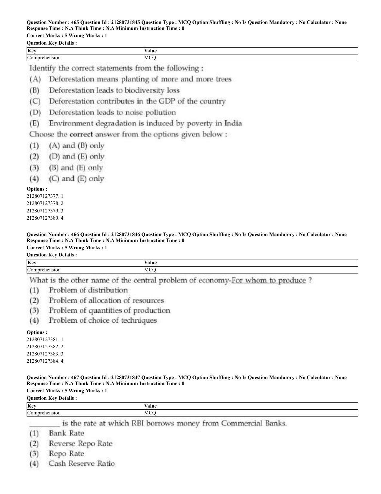 CUET 2023 English Bengali Shift 3 Question Papers - Page 233