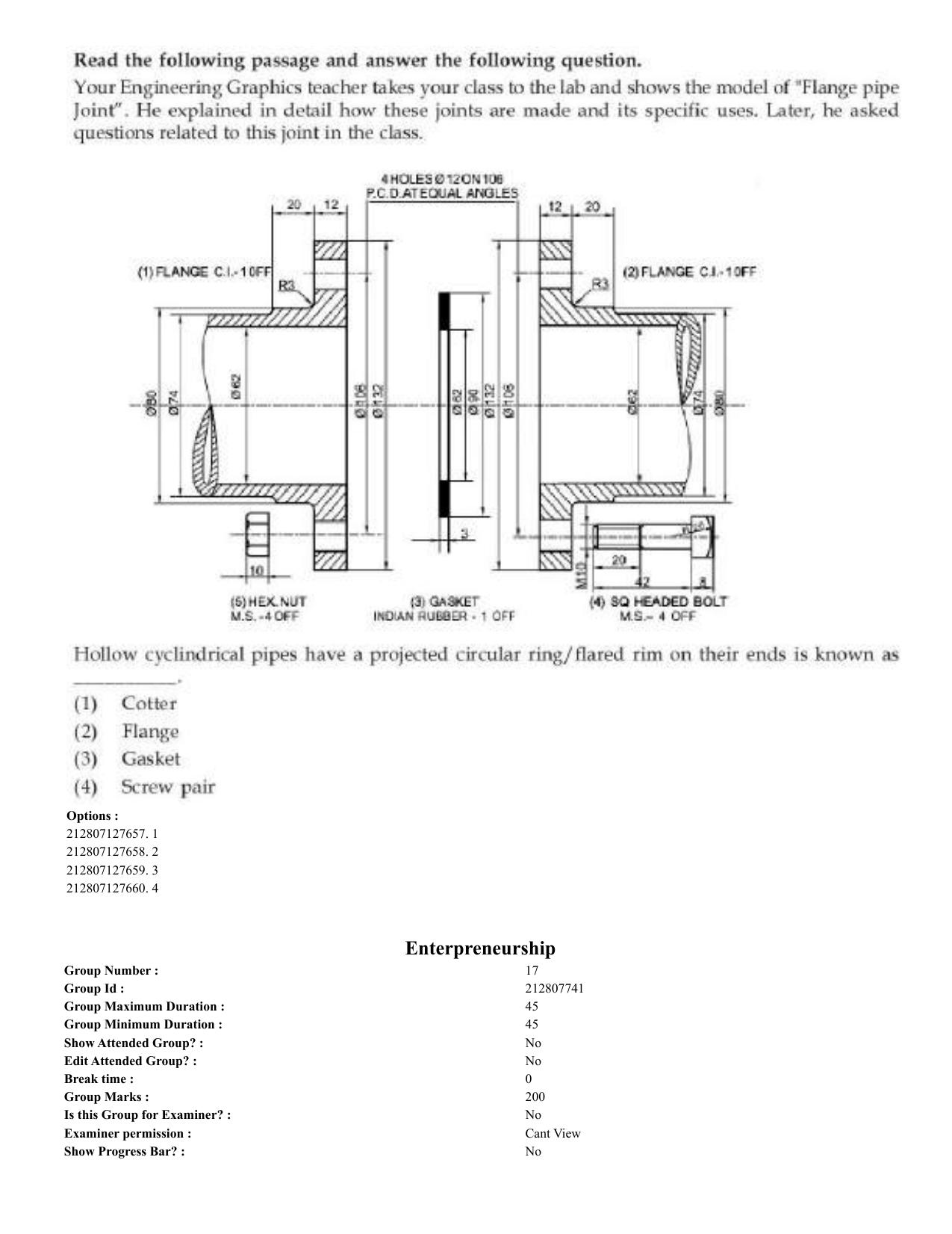 CUET 2023 English Bengali Shift 3 Question Papers - Page 270
