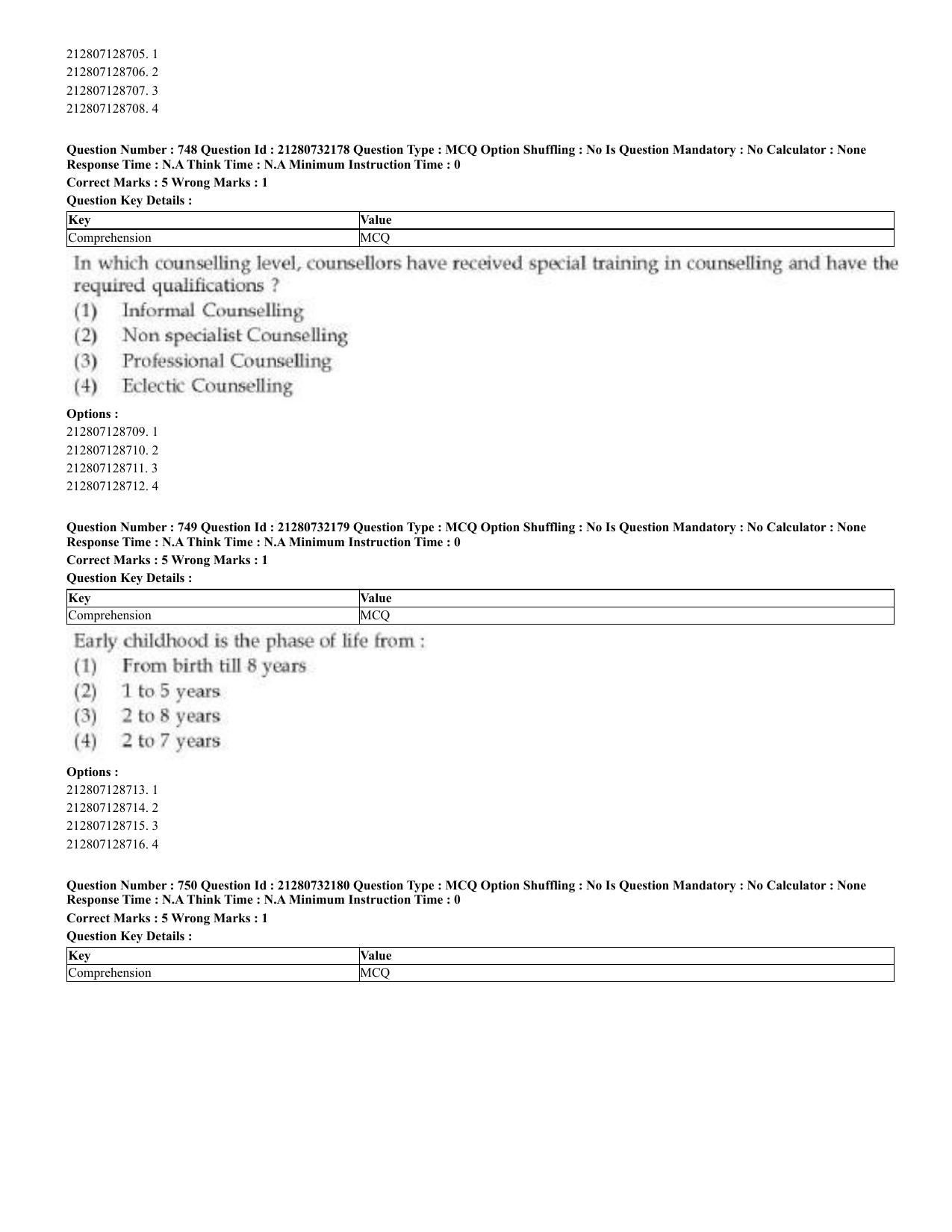 CUET 2023 English Bengali Shift 3 Question Papers - Page 373
