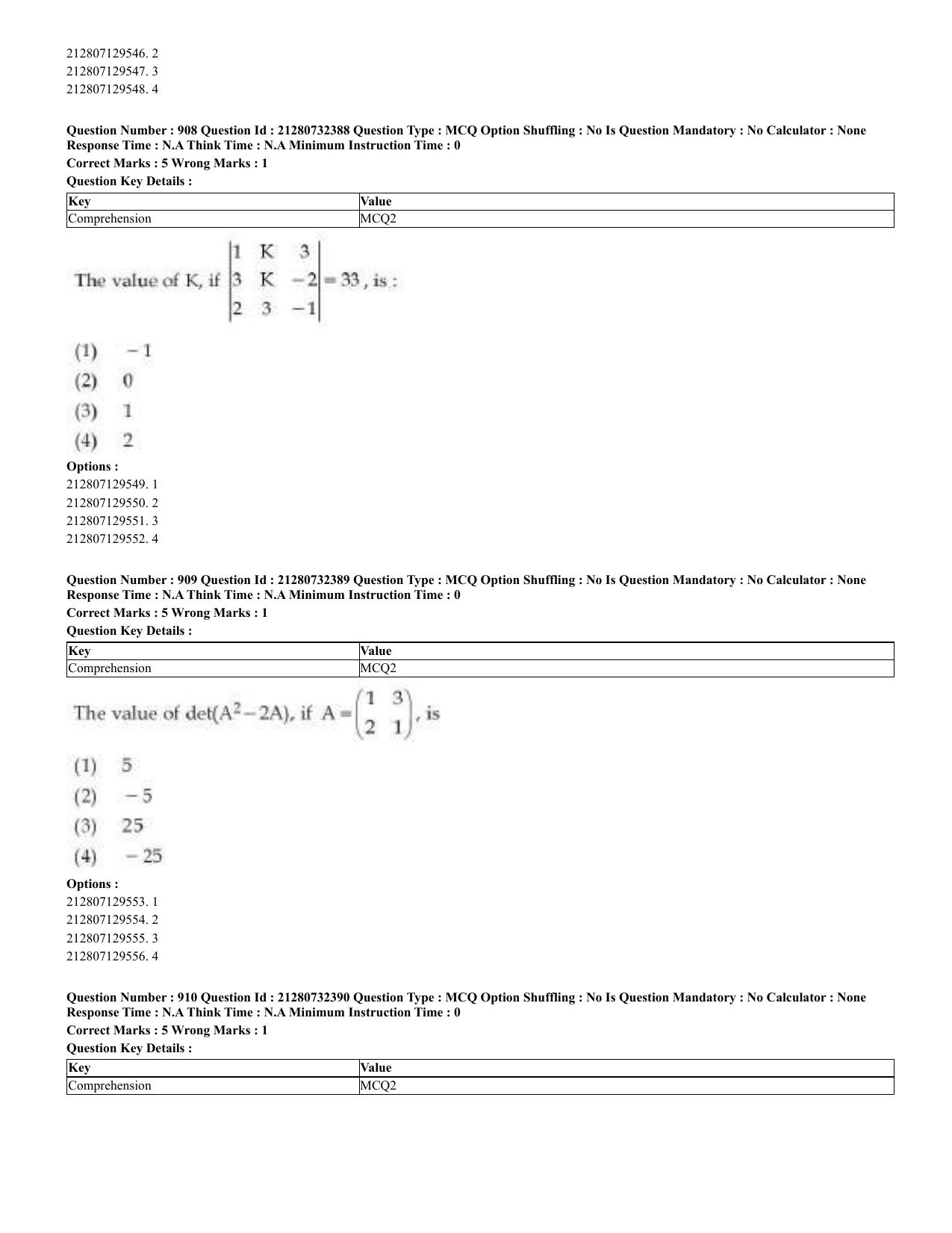 CUET 2023 English Bengali Shift 3 Question Papers - Page 451