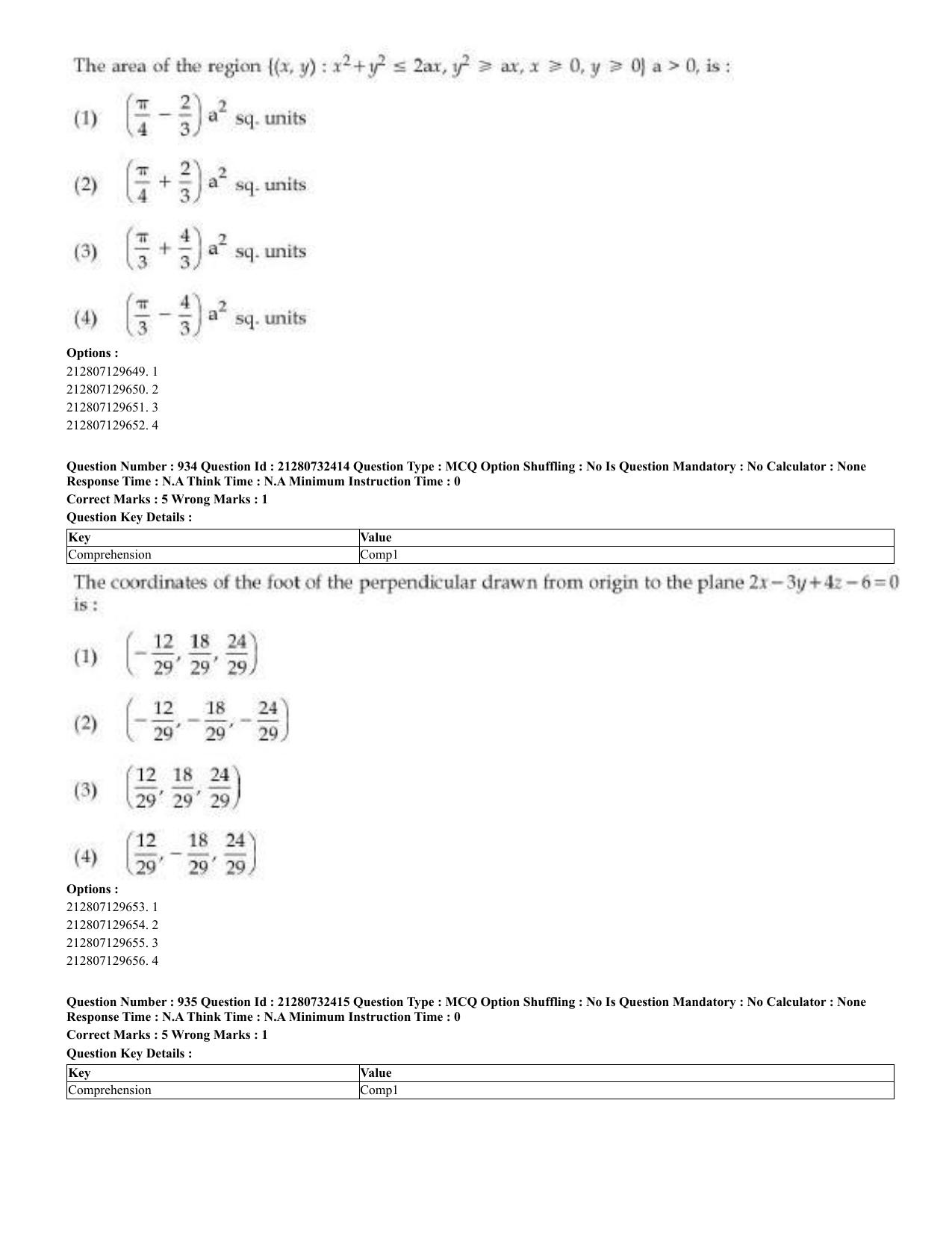 CUET 2023 English Bengali Shift 3 Question Papers - Page 464