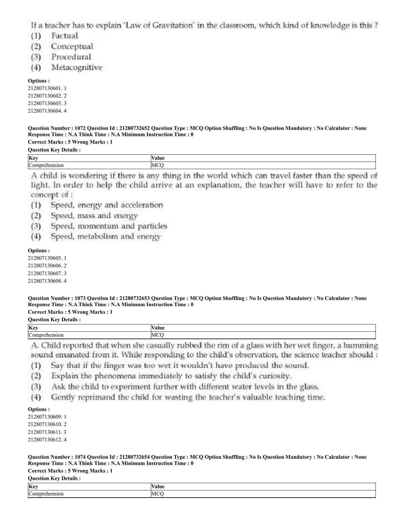 CUET 2023 English Bengali Shift 3 Question Papers - Page 528