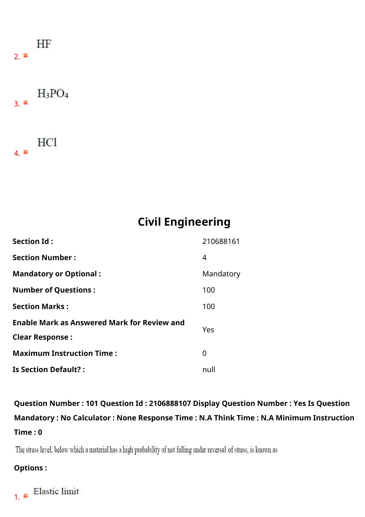 AP ECET 2024 Civil Engineering 08th May 2024 (Shift 1) Question Paper wth Key - Page 65