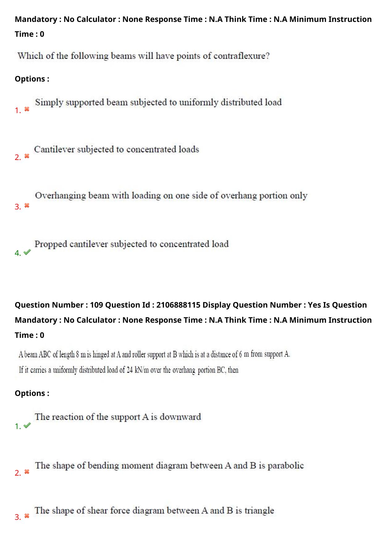 AP ECET 2024 Civil Engineering 08th May 2024 (Shift 1) Question Paper wth Key - Page 70
