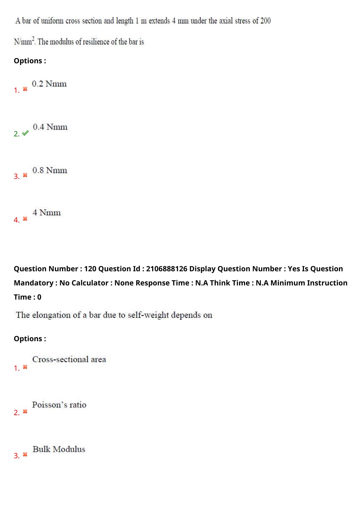 AP ECET 2024 Civil Engineering 08th May 2024 (Shift 1) Question Paper wth Key - Page 77