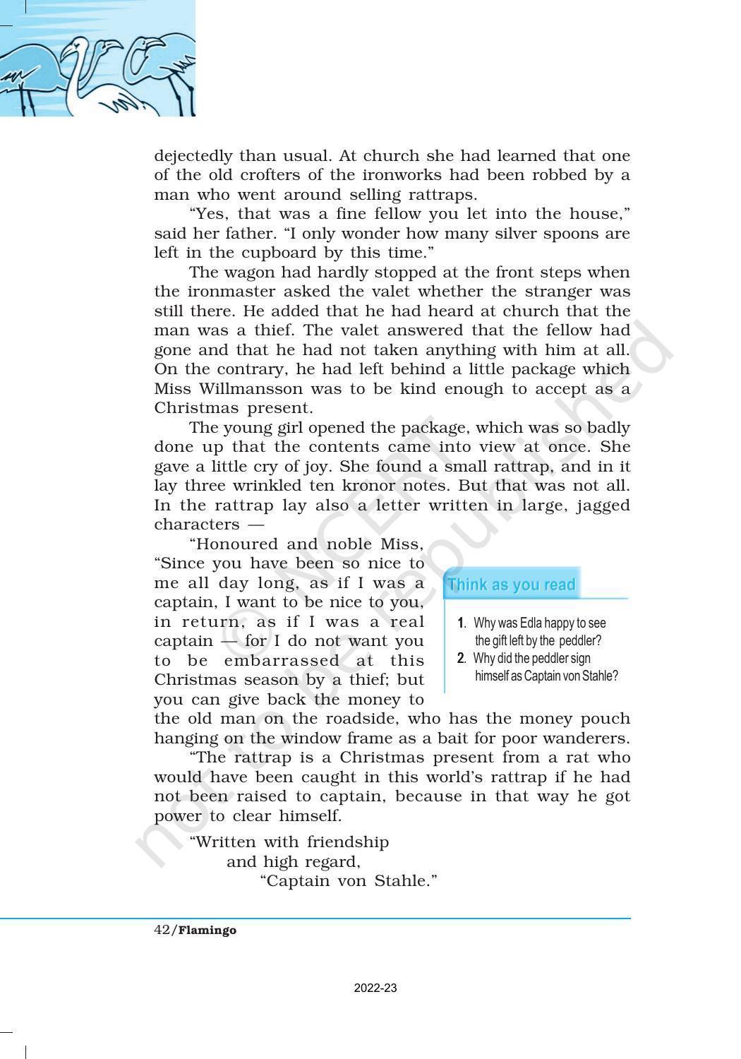 NCERT Book for Class 12 English Chapter 4 The Rattrap - Page 11