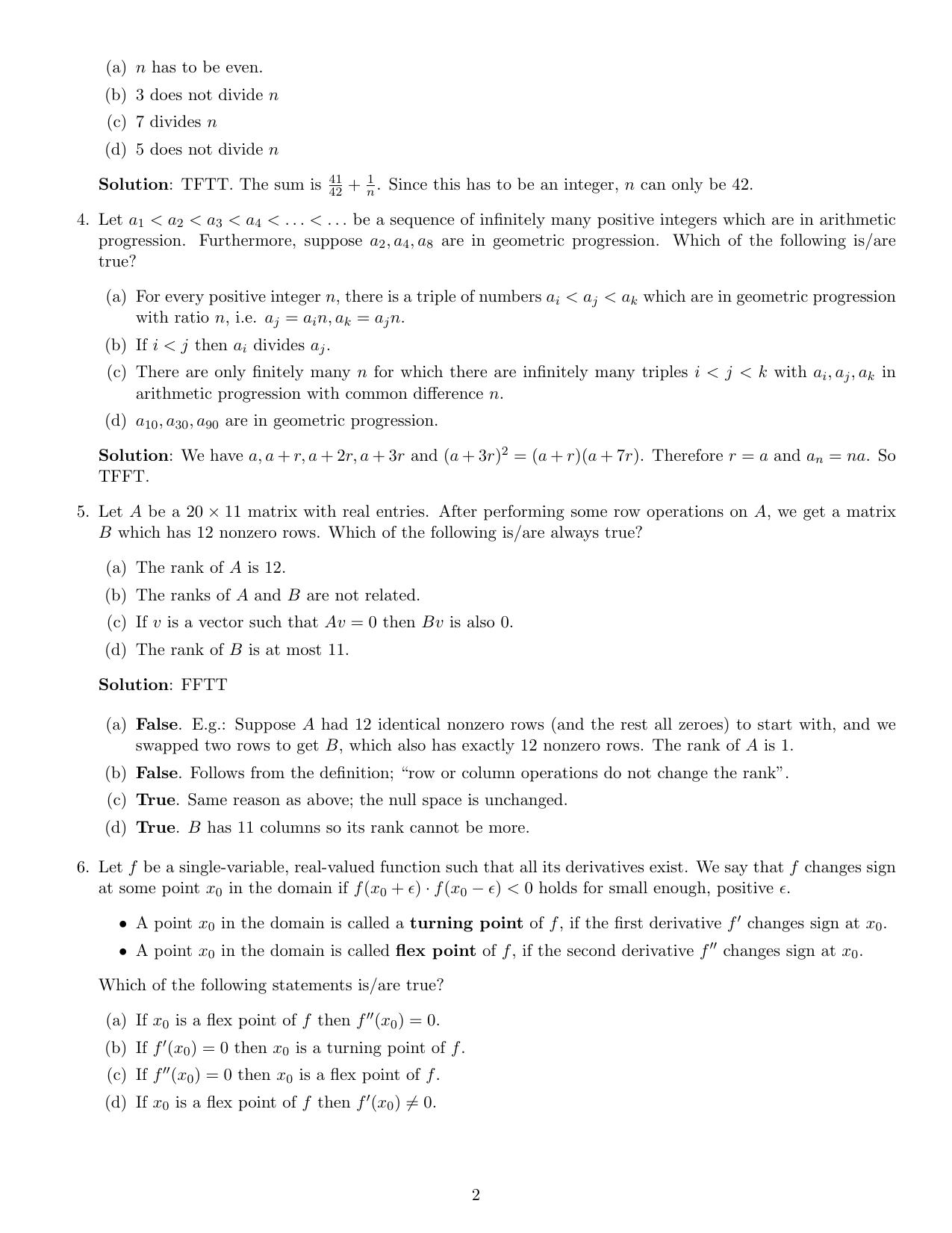 MSc Data Science 2023 Solutions - Page 2