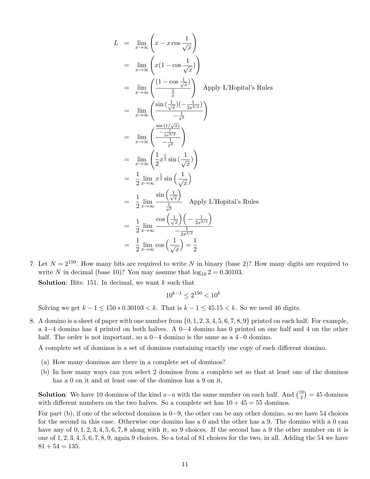 MSc Data Science 2023 Solutions - Page 11