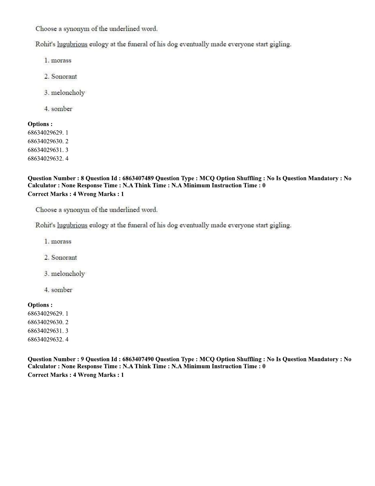 CUET PG 2023: LAQP06 – Assamese (Eng.)-shift 2 (07-06-2023) Question Paper - Page 14