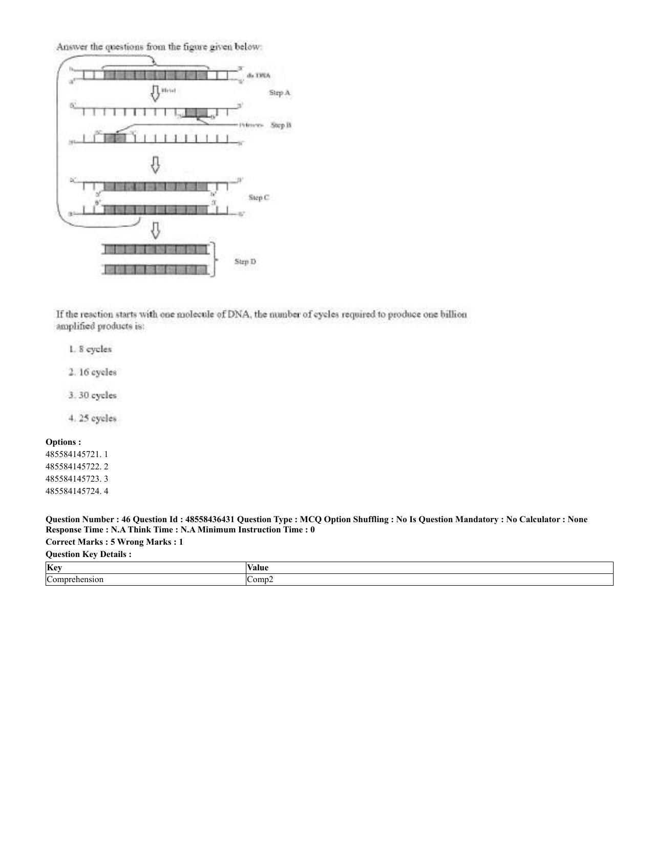 CUET 2023 English Malayalam Shift 3 Question Papers - 22 June 2023 - Page 44