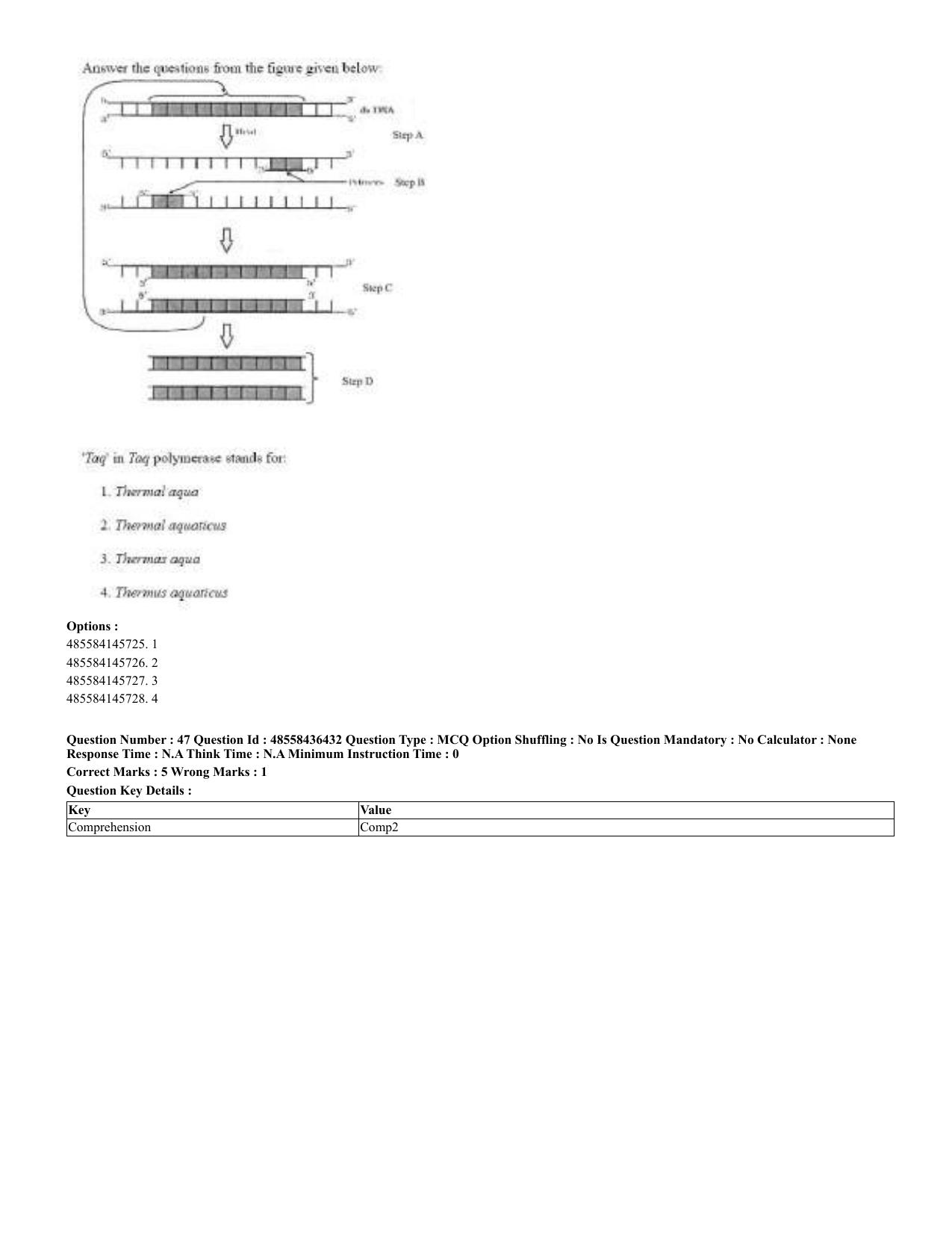 CUET 2023 English Malayalam Shift 3 Question Papers - 22 June 2023 - Page 46