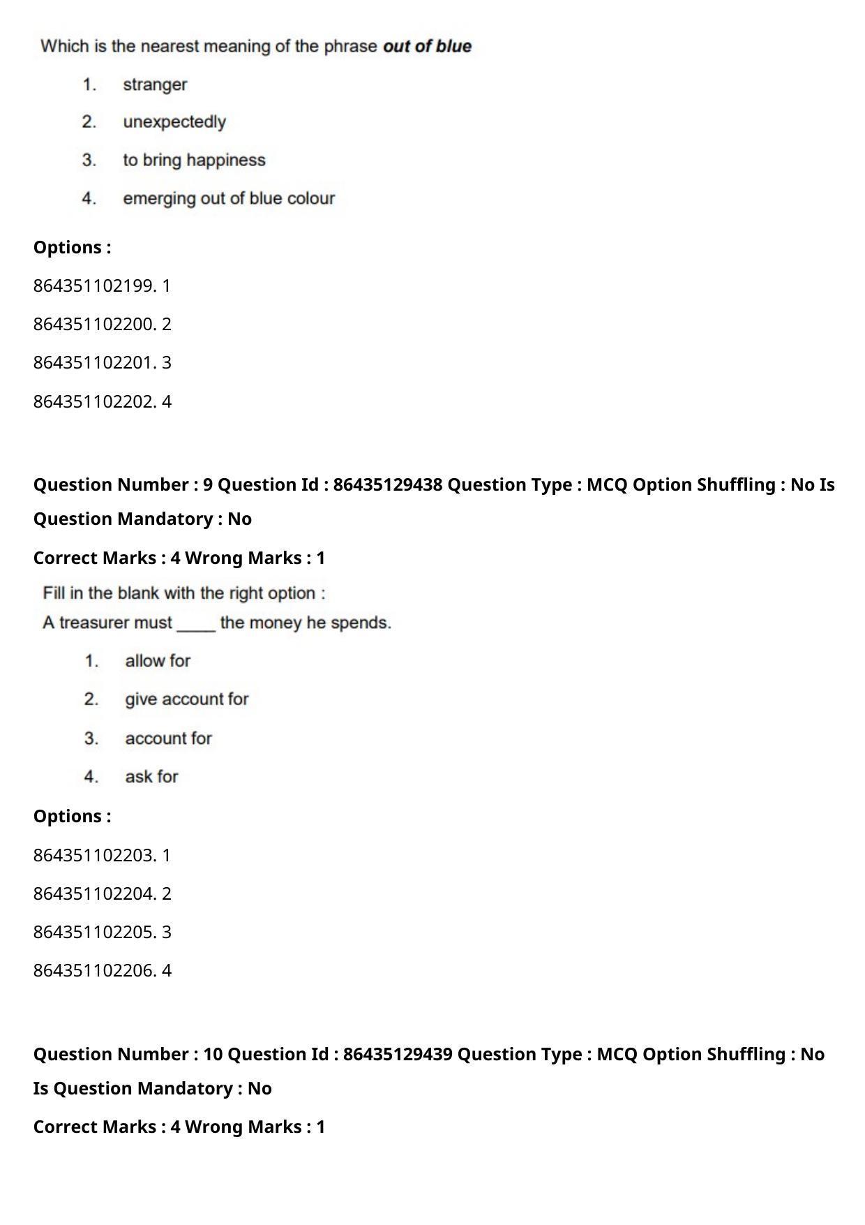 CUET PG 2021 PGQP42 Question Paper - Page 6