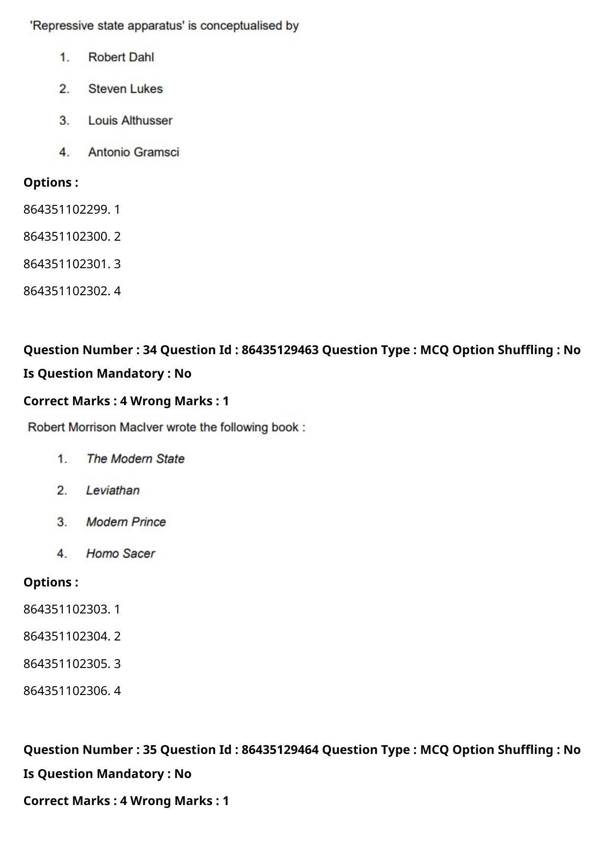CUET PG 2021 PGQP42 Question Paper - Page 19