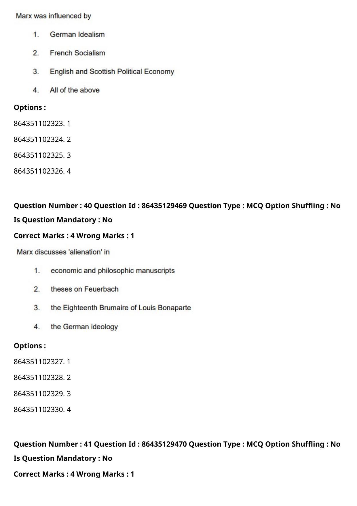 CUET PG 2021 PGQP42 Question Paper - Page 22