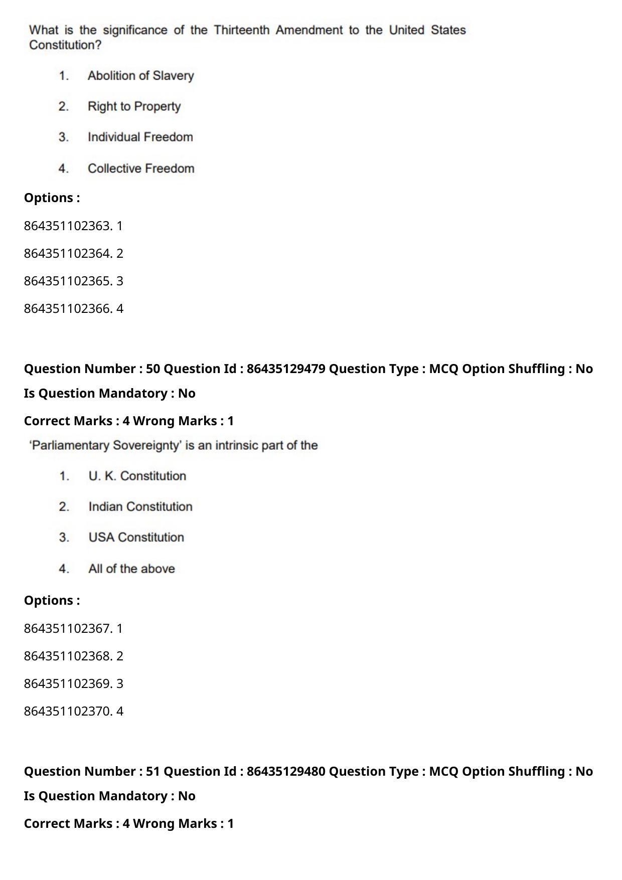 CUET PG 2021 PGQP42 Question Paper - Page 27