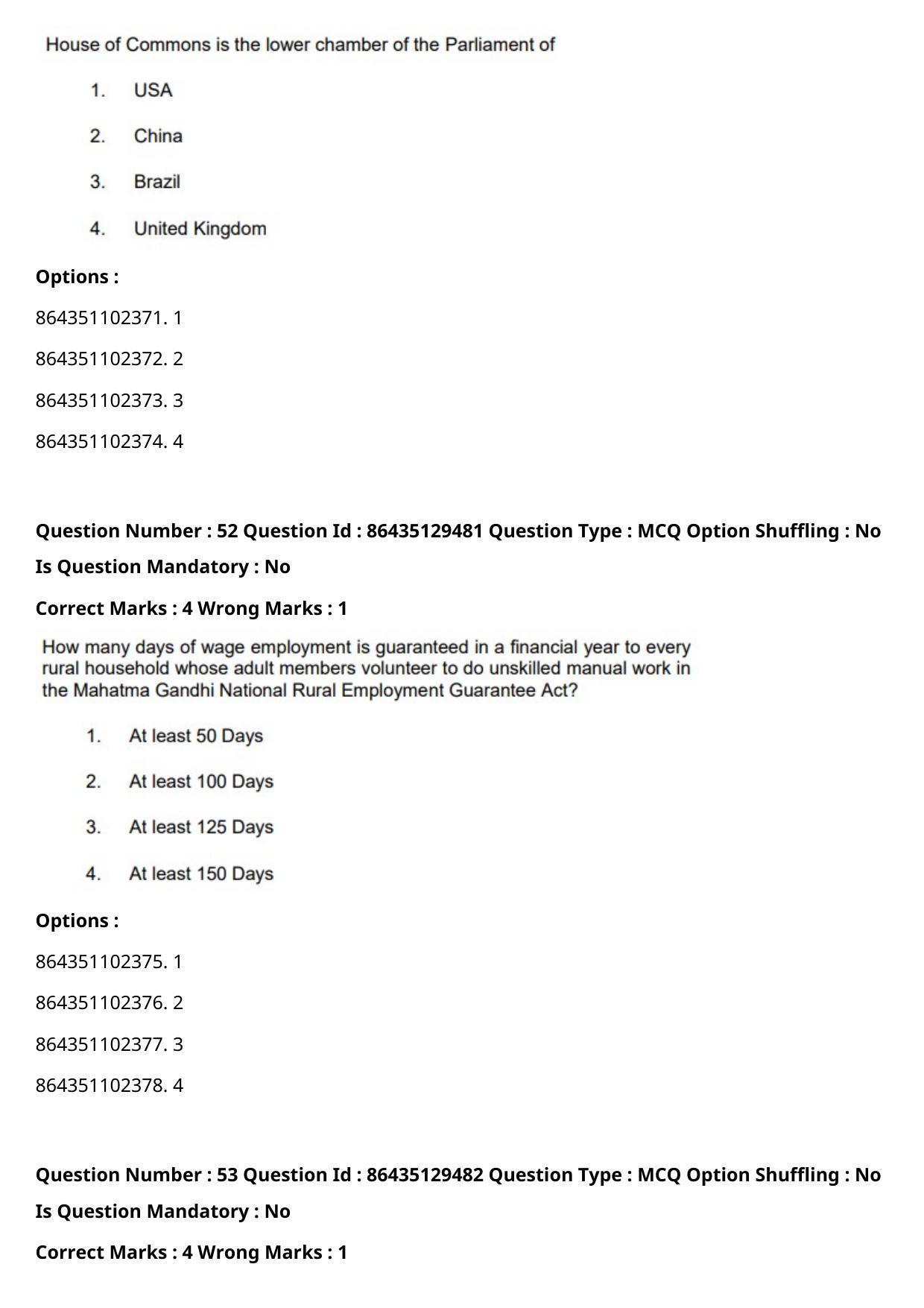 CUET PG 2021 PGQP42 Question Paper - Page 28