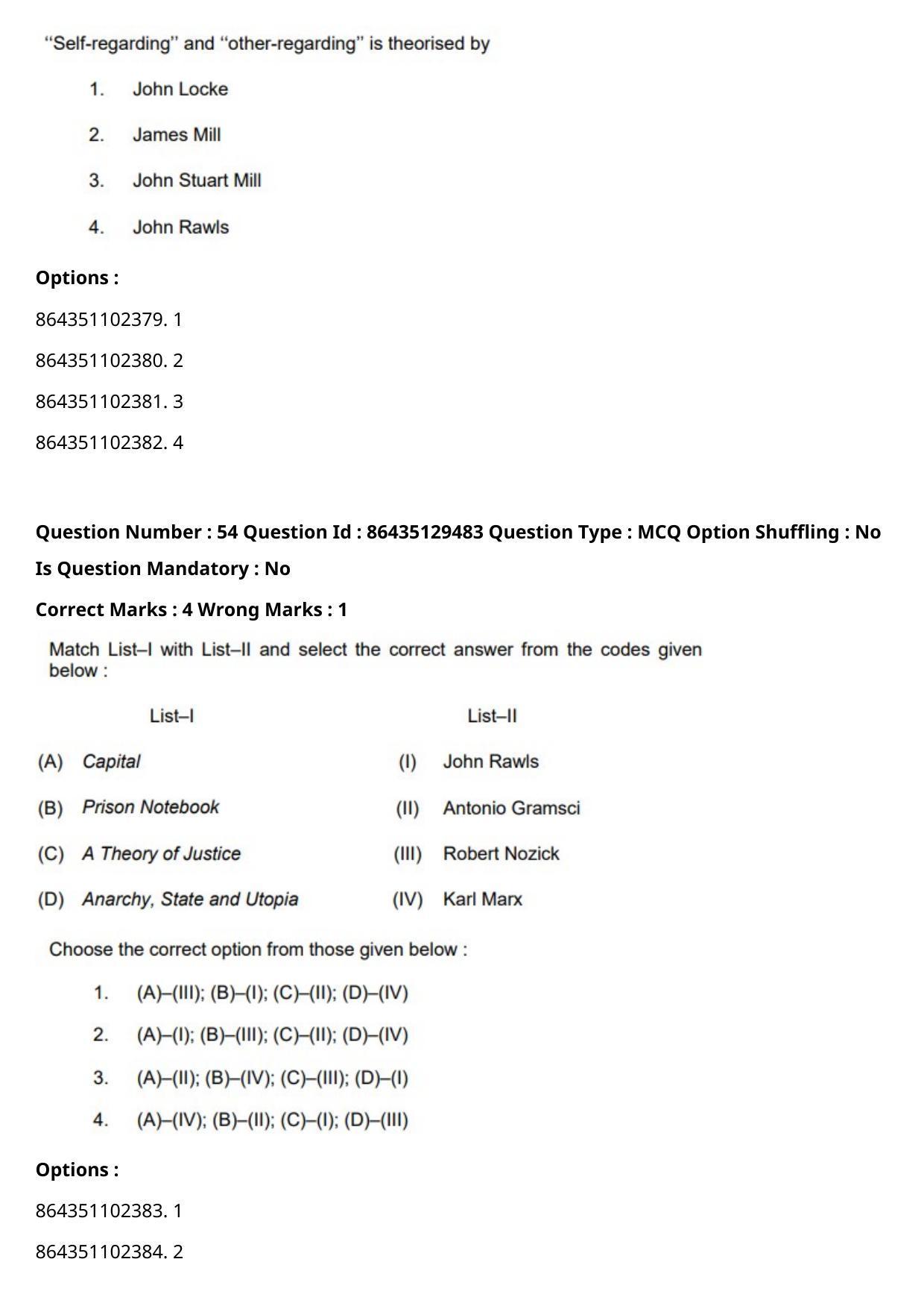 CUET PG 2021 PGQP42 Question Paper - Page 29