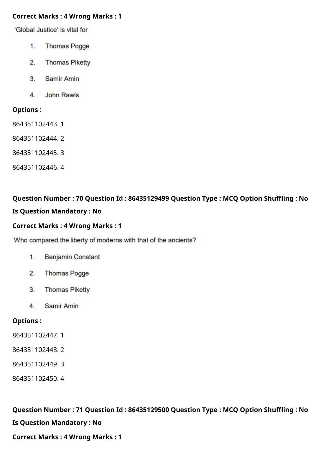 CUET PG 2021 PGQP42 Question Paper - Page 37