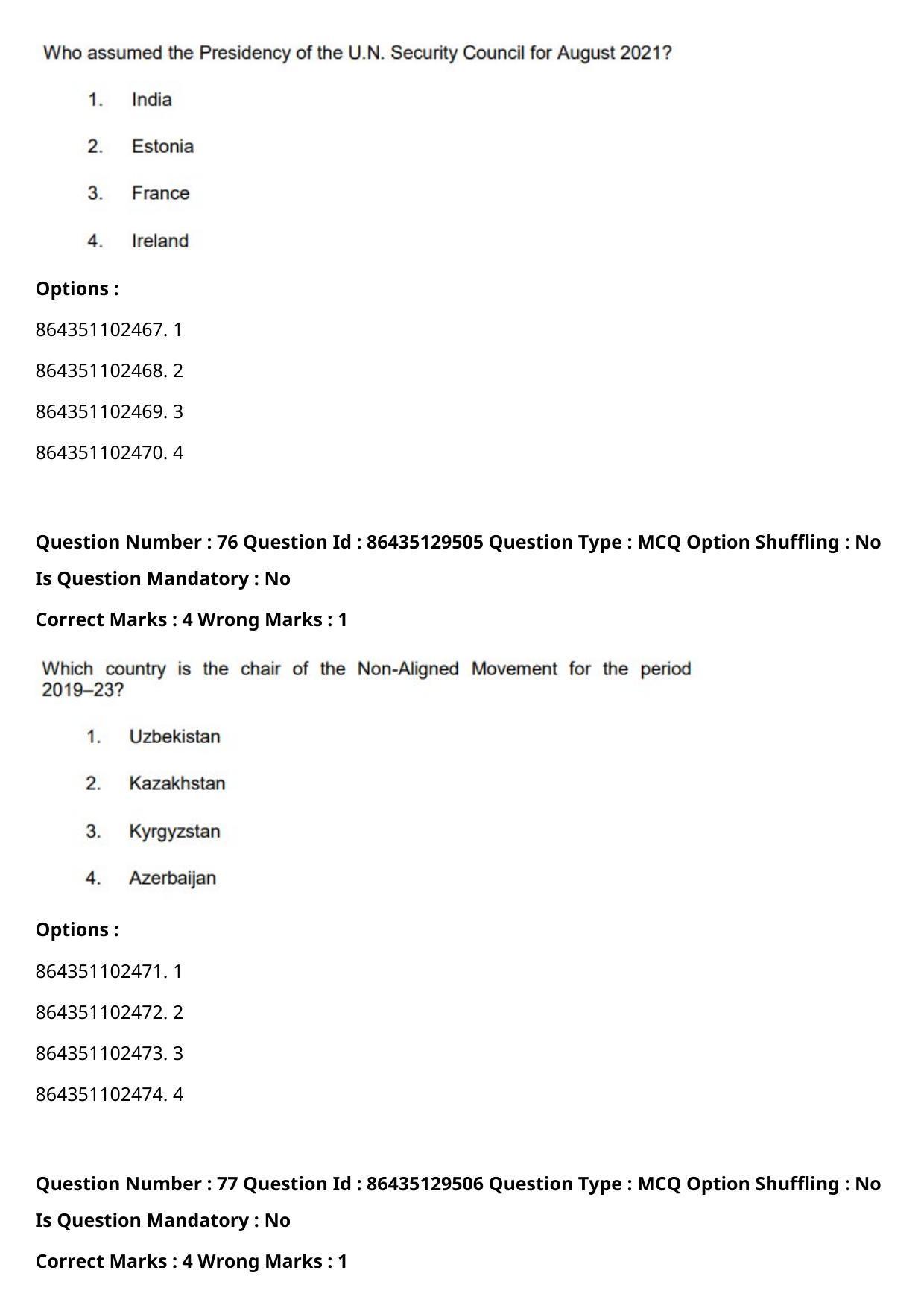 CUET PG 2021 PGQP42 Question Paper - Page 40