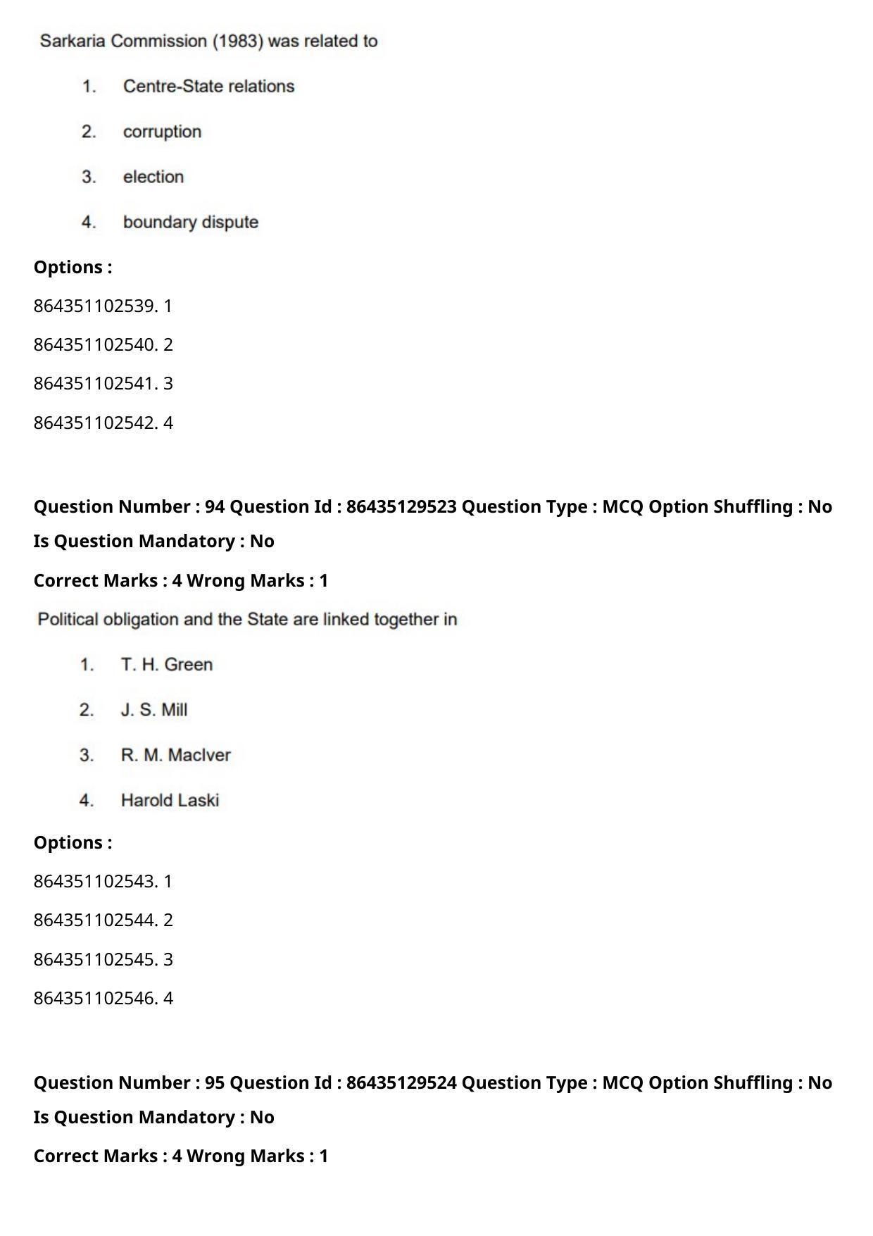 CUET PG 2021 PGQP42 Question Paper - Page 49