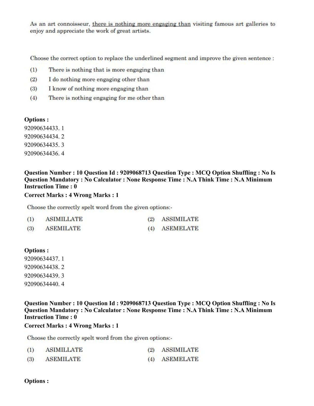 CUET PG 2023: LAQP25 – Marathi (Eng.)-Shift 3 (08-06-2023) Question Paper - Page 19