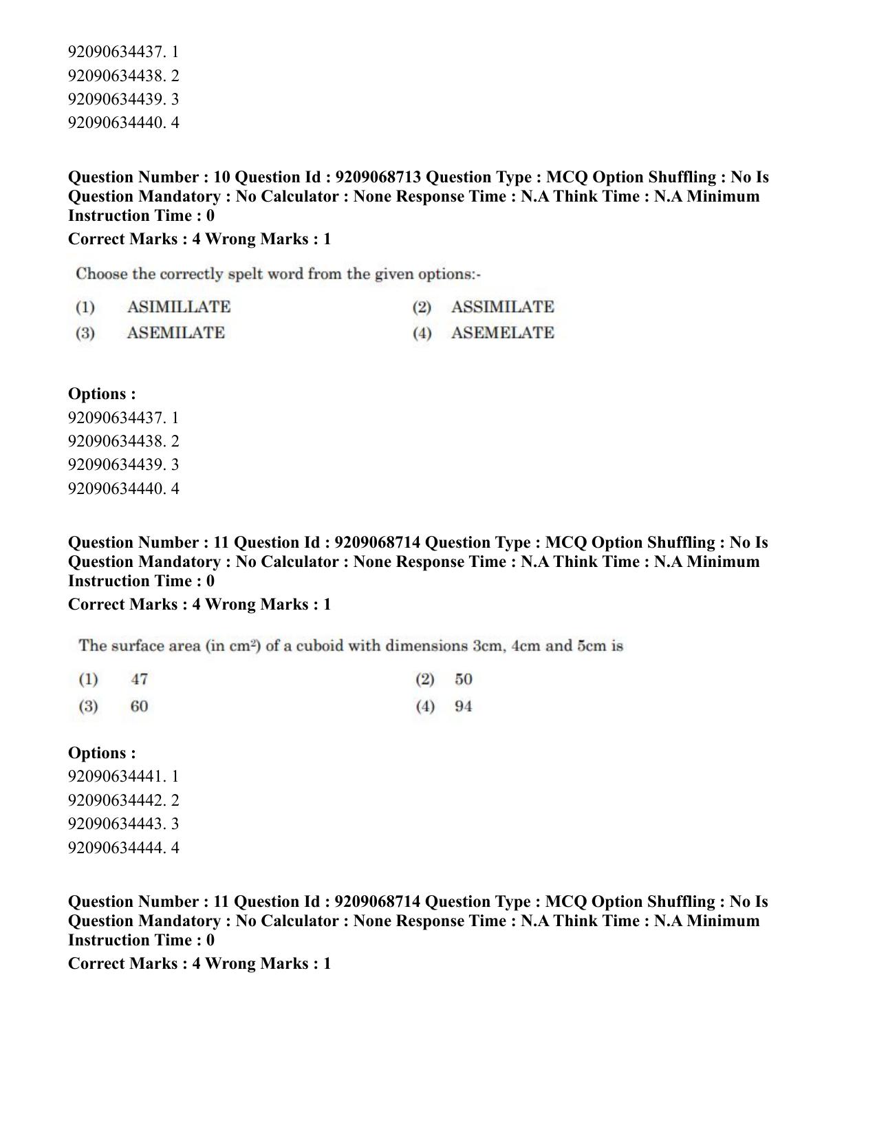 CUET PG 2023: LAQP25 – Marathi (Eng.)-Shift 3 (08-06-2023) Question Paper - Page 20