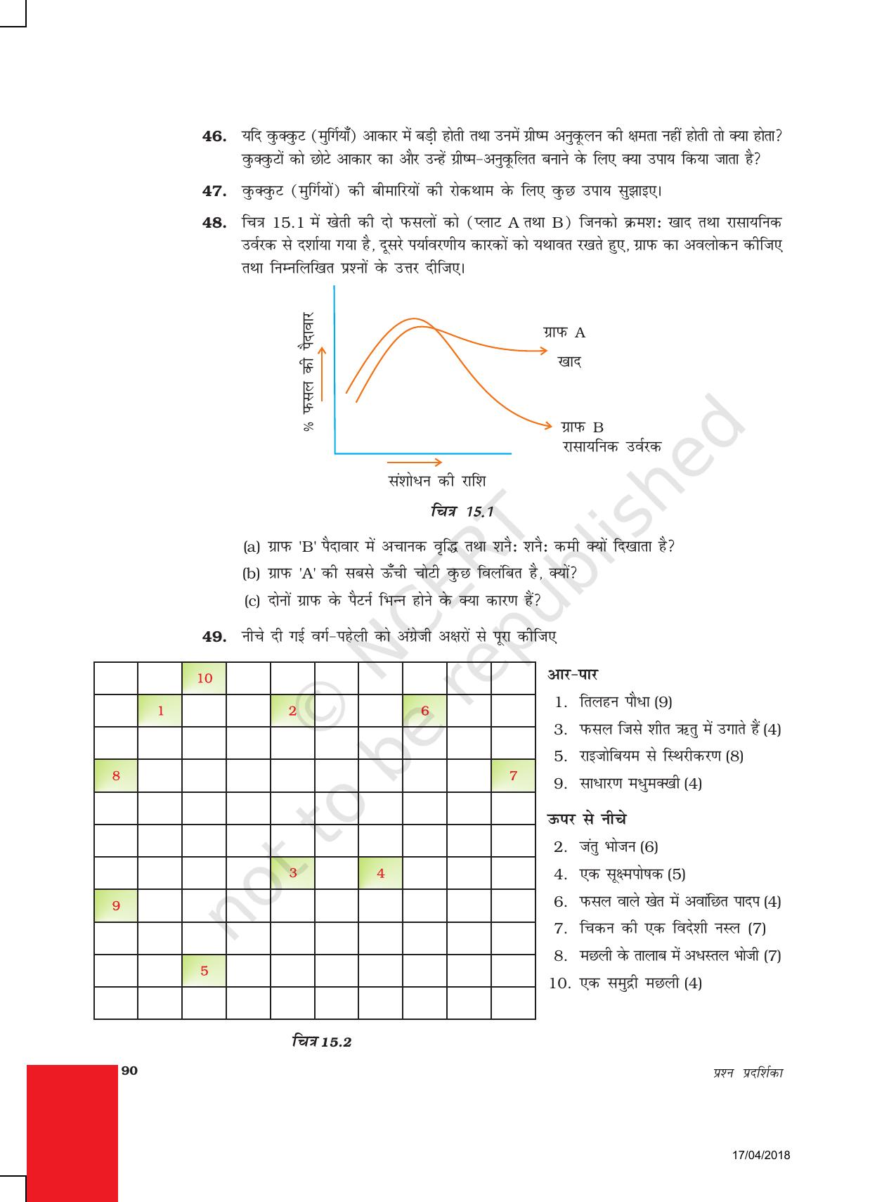 NCERT Exemplar Class 9: विज्ञान ययूनिट 15(खाद्य संसाधनों में सुधार ) - Page 6