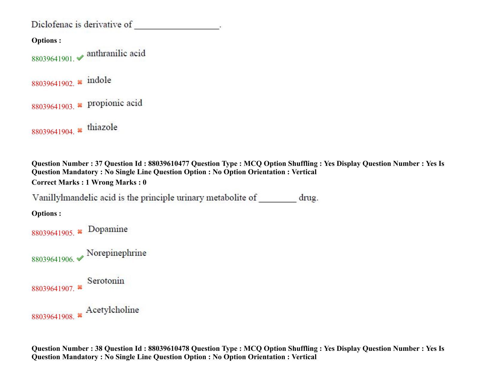 TS PGECET 2020: Pharmacy Question Papers - Page 22