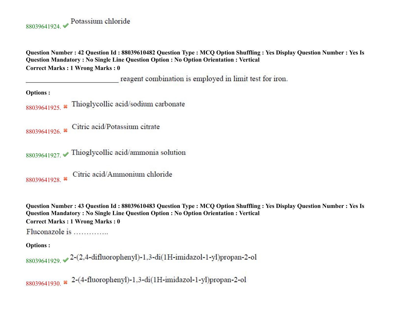 TS PGECET 2020: Pharmacy Question Papers - Page 25
