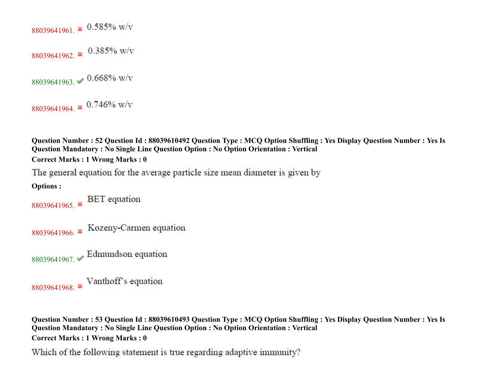 TS PGECET 2020: Pharmacy Question Papers - Page 30