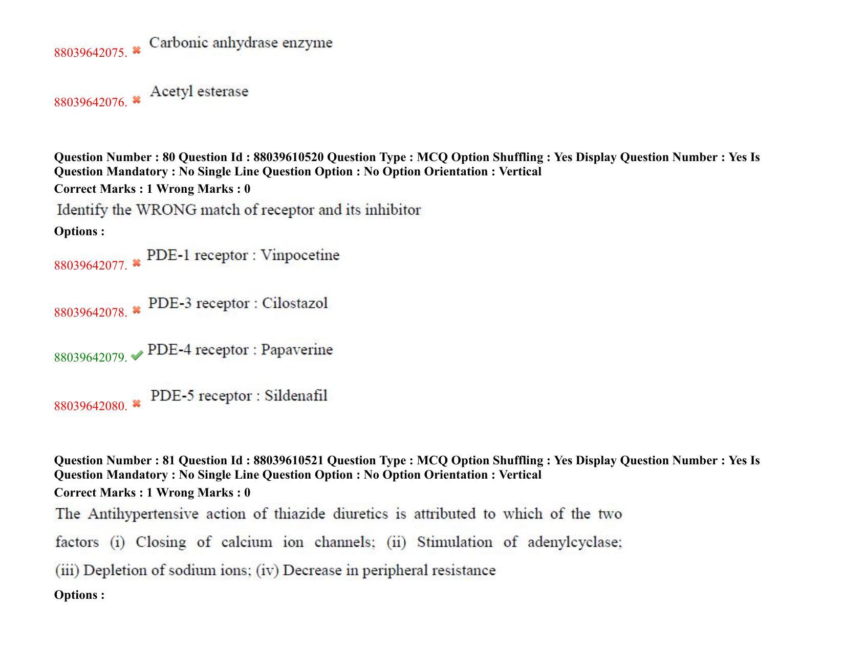 TS PGECET 2020: Pharmacy Question Papers - Page 45