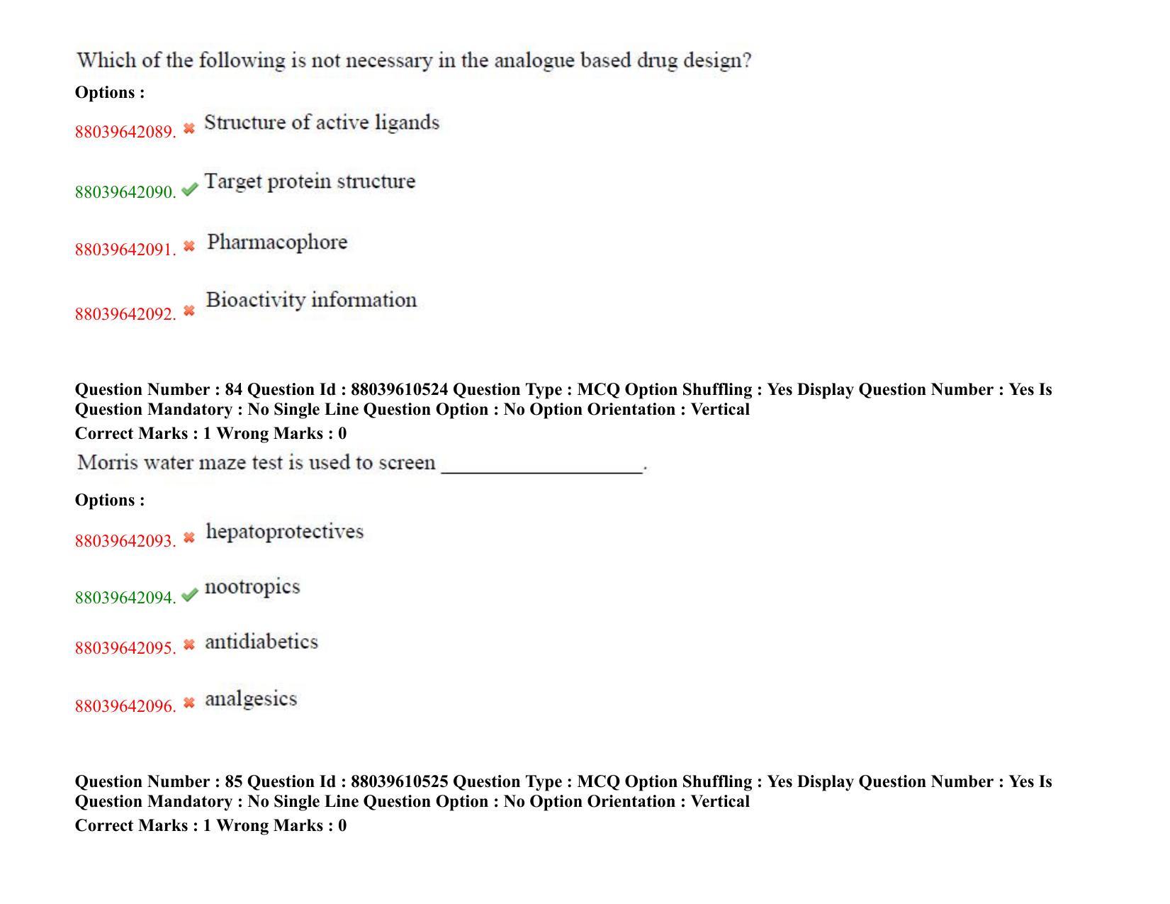 TS PGECET 2020: Pharmacy Question Papers - Page 47