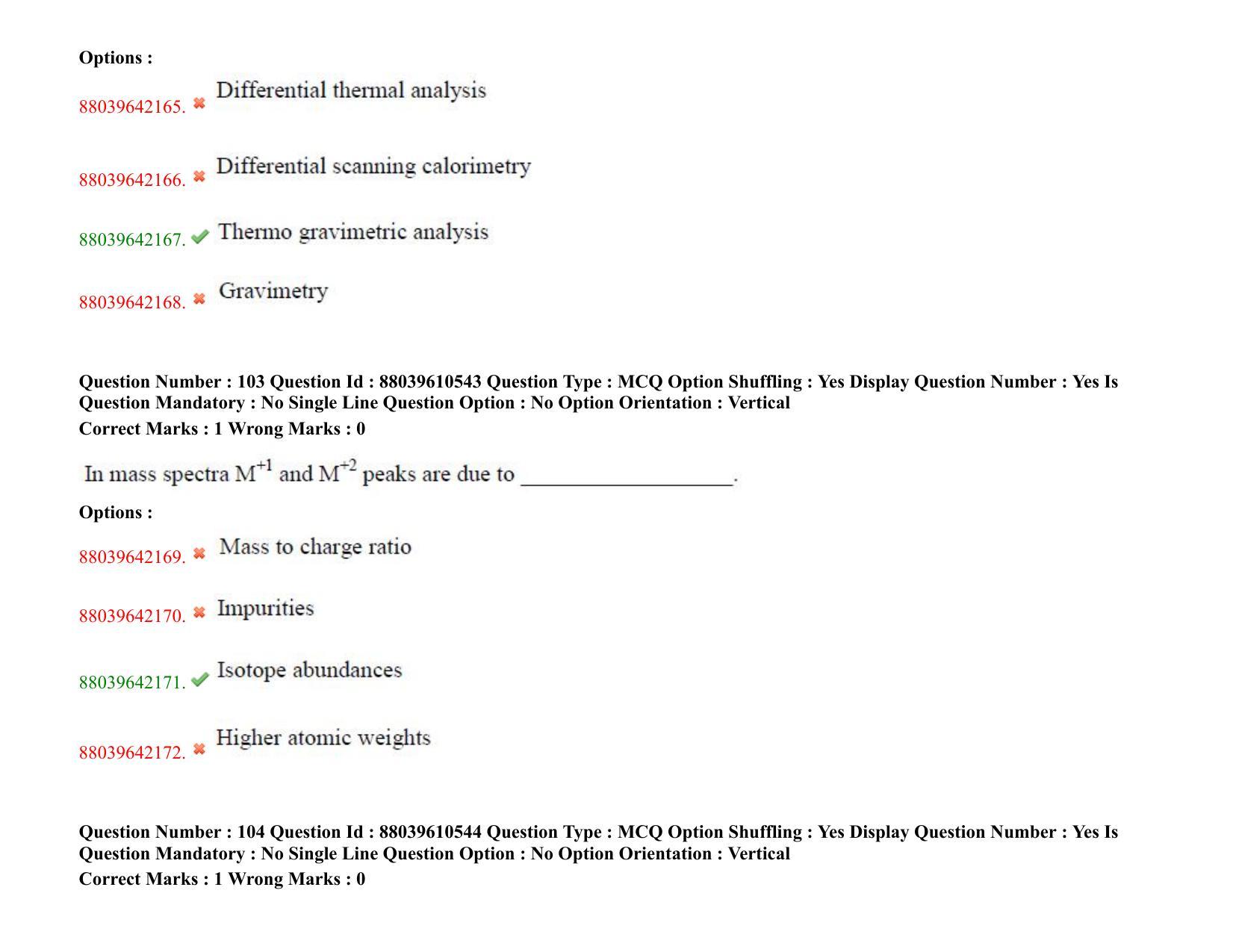 TS PGECET 2020: Pharmacy Question Papers - Page 57