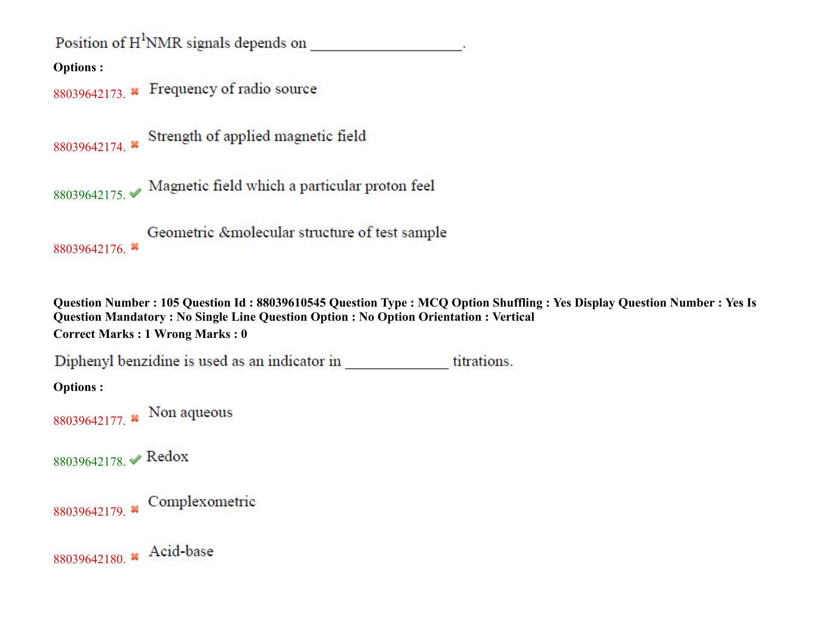 TS PGECET 2020: Pharmacy Question Papers - Page 58
