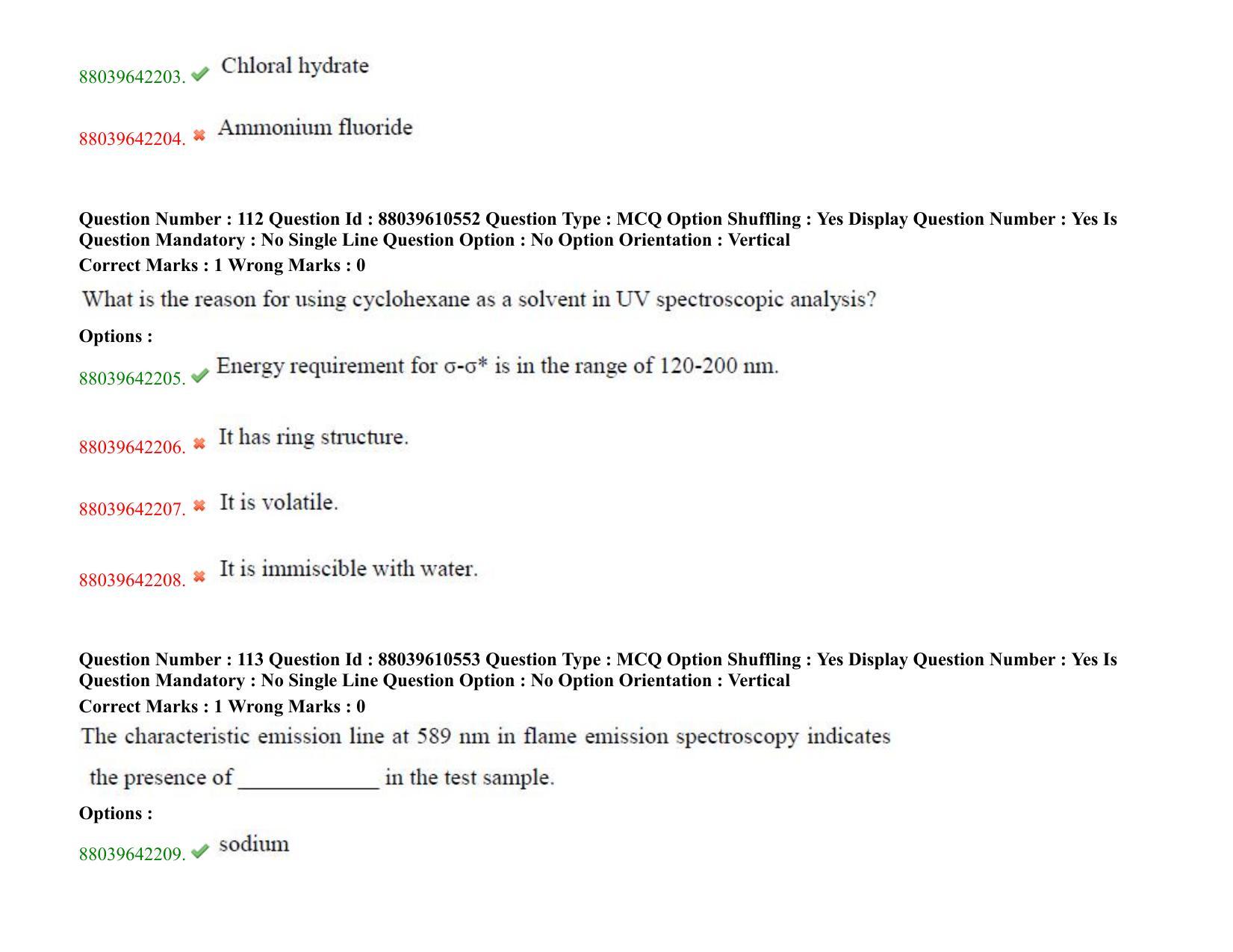 TS PGECET 2020: Pharmacy Question Papers - Page 62
