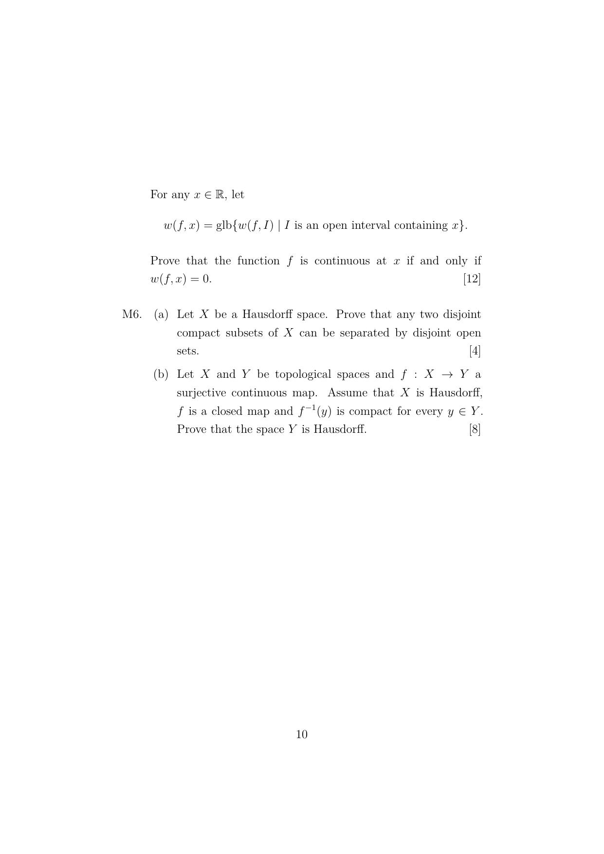ISI Admission Test JRF in Computer Science (CSB) 2023 Sample Paper - Page 10