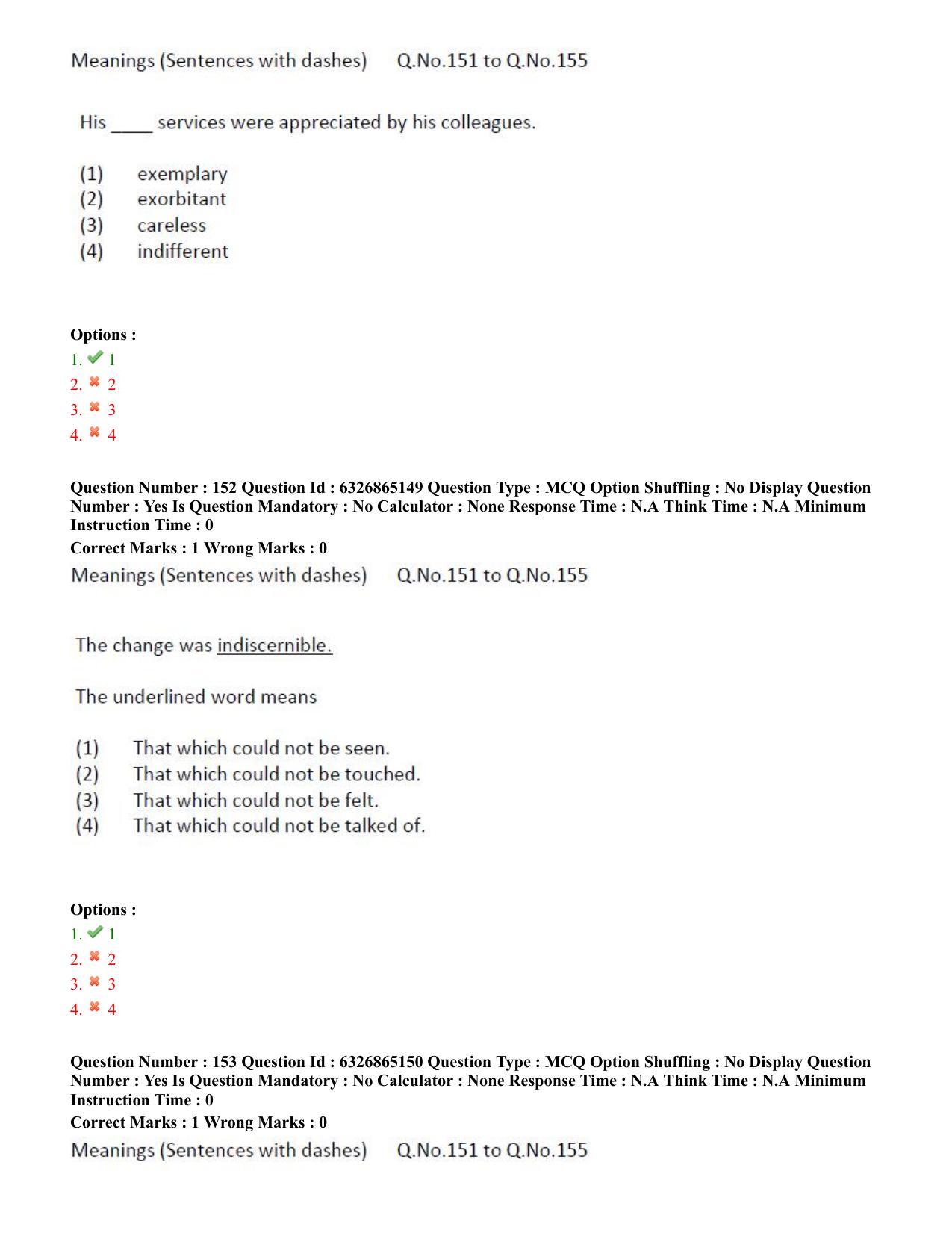 TS ICET 2022 Question Paper 2 - Jul 28, 2022 - Page 144
