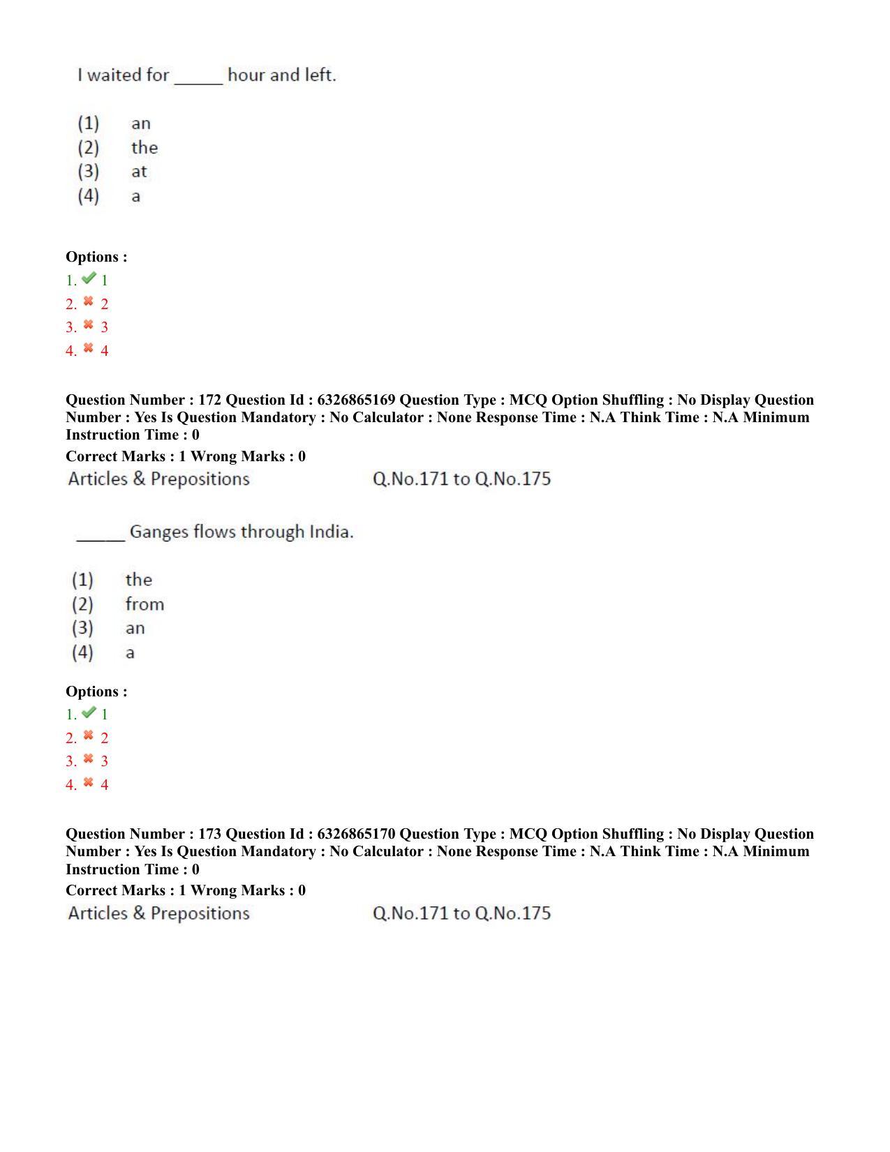 TS ICET 2022 Question Paper 2 - Jul 28, 2022 - Page 154