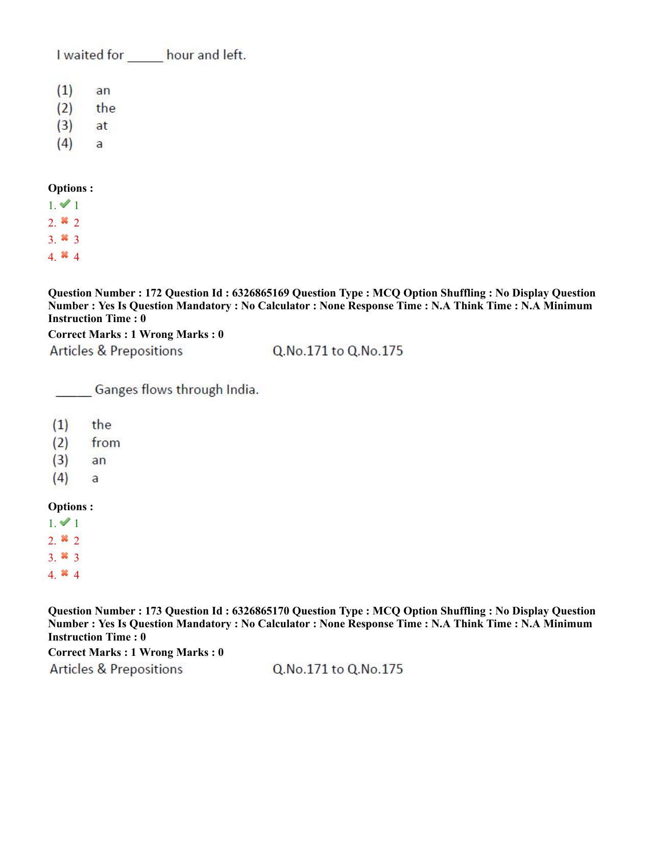 TS ICET 2022 Question Paper 2 - Jul 28, 2022	 - Page 154