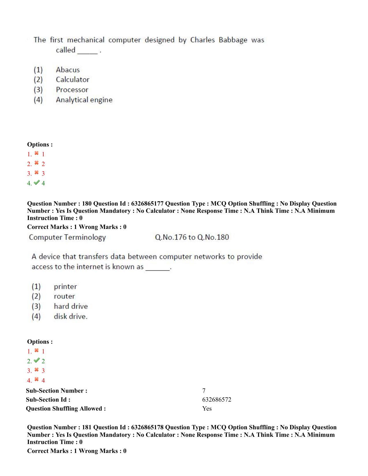 TS ICET 2022 Question Paper 2 - Jul 28, 2022 - Page 158