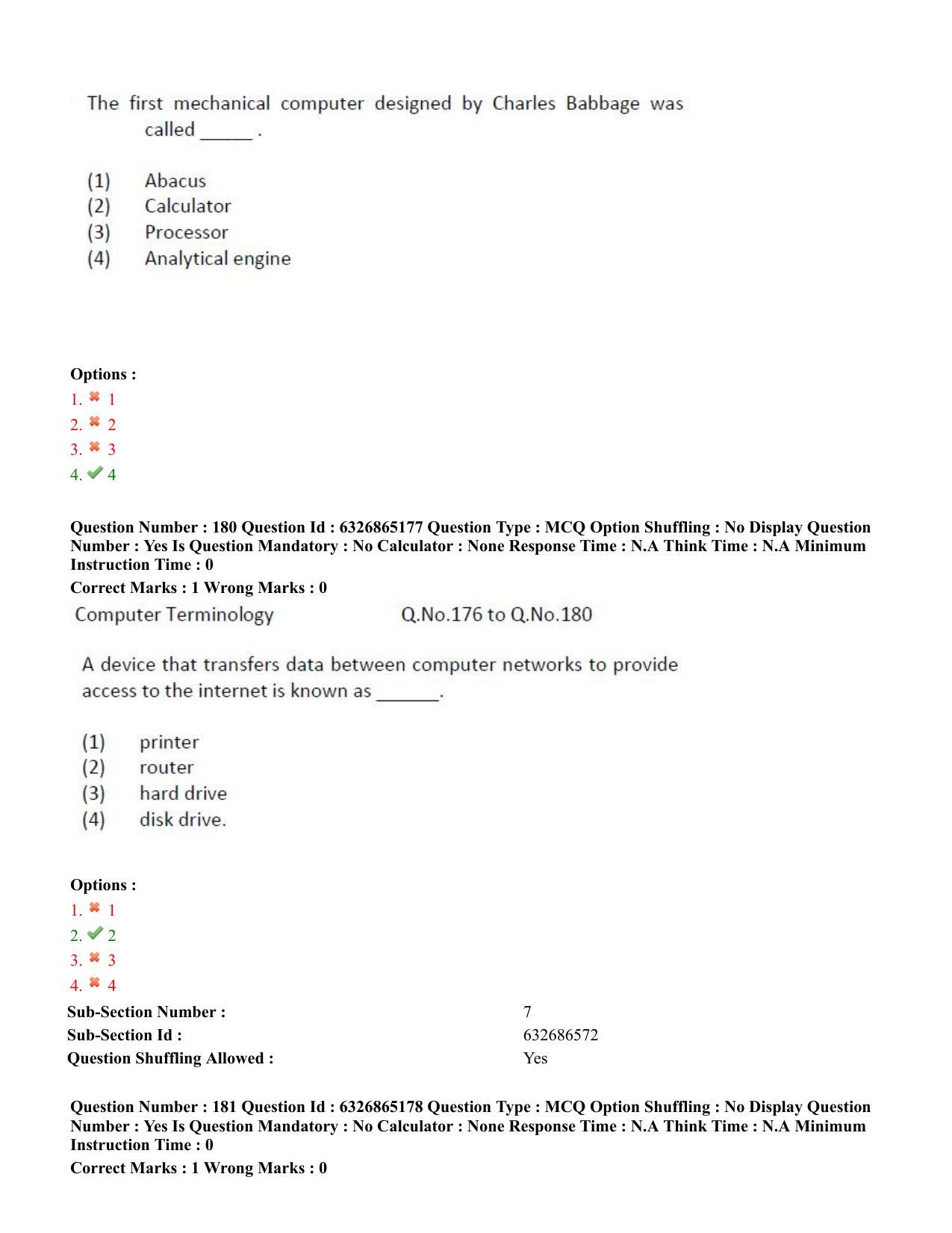 TS ICET 2022 Question Paper 2 - Jul 28, 2022	 - Page 158