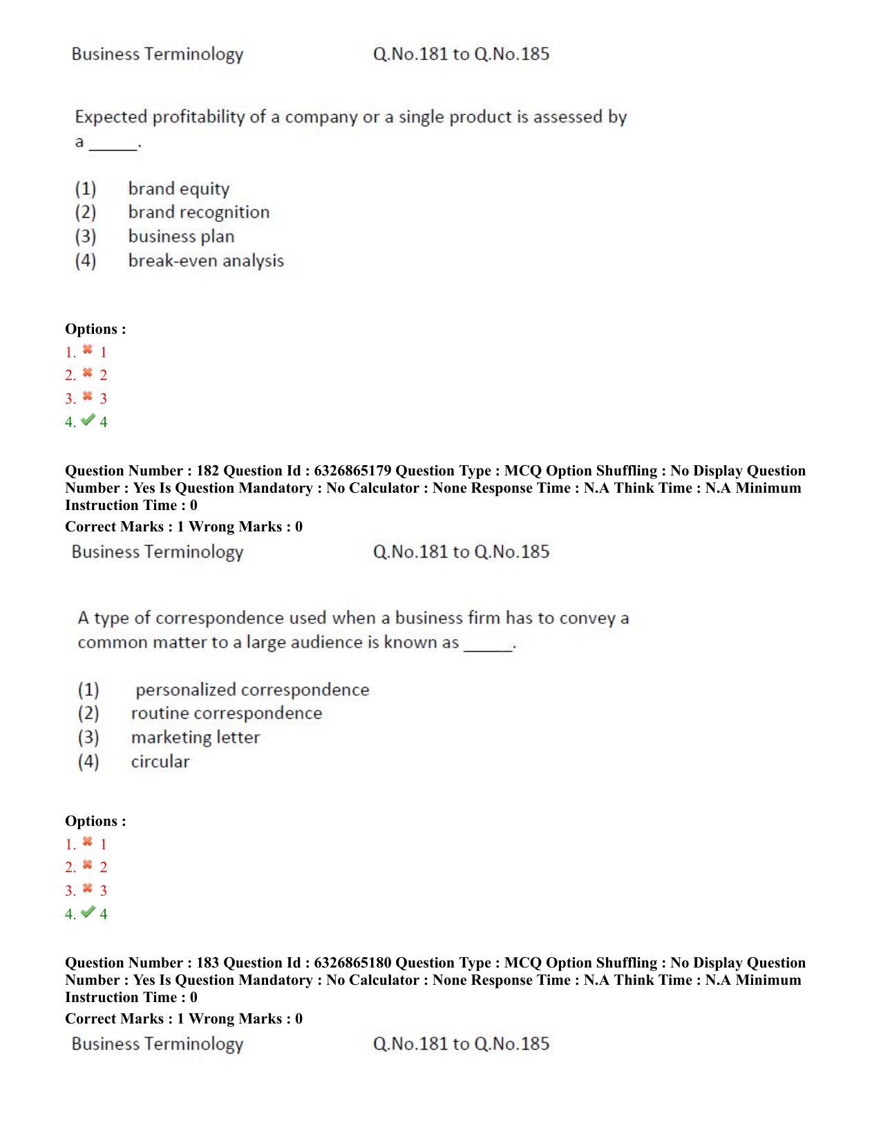 TS ICET 2022 Question Paper 2 - Jul 28, 2022	 - Page 159