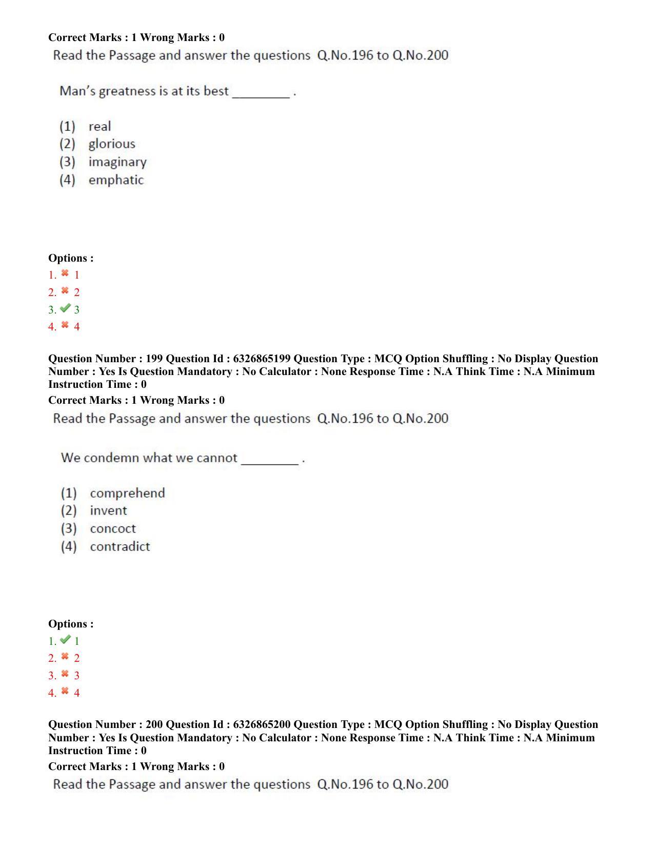 TS ICET 2022 Question Paper 2 - Jul 28, 2022	 - Page 170