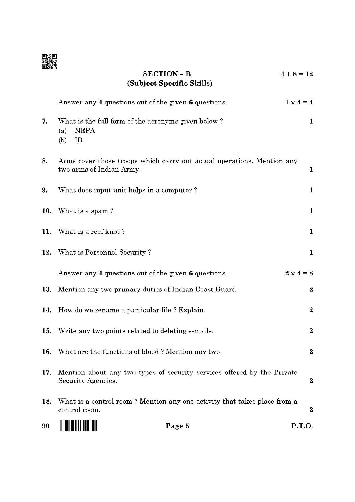 CBSE Class 10 90 Security 2022 Question Paper - Page 5