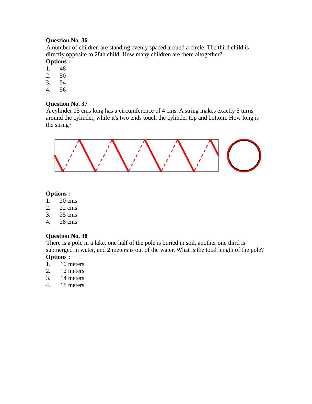 CEED 2013 Question Paper - Page 13