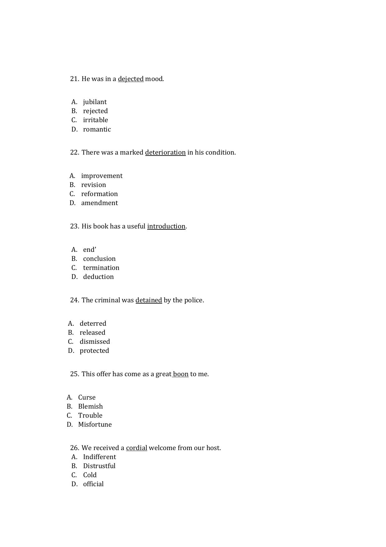 IMU CET UG (Except BBA) Sample Paper - Page 5